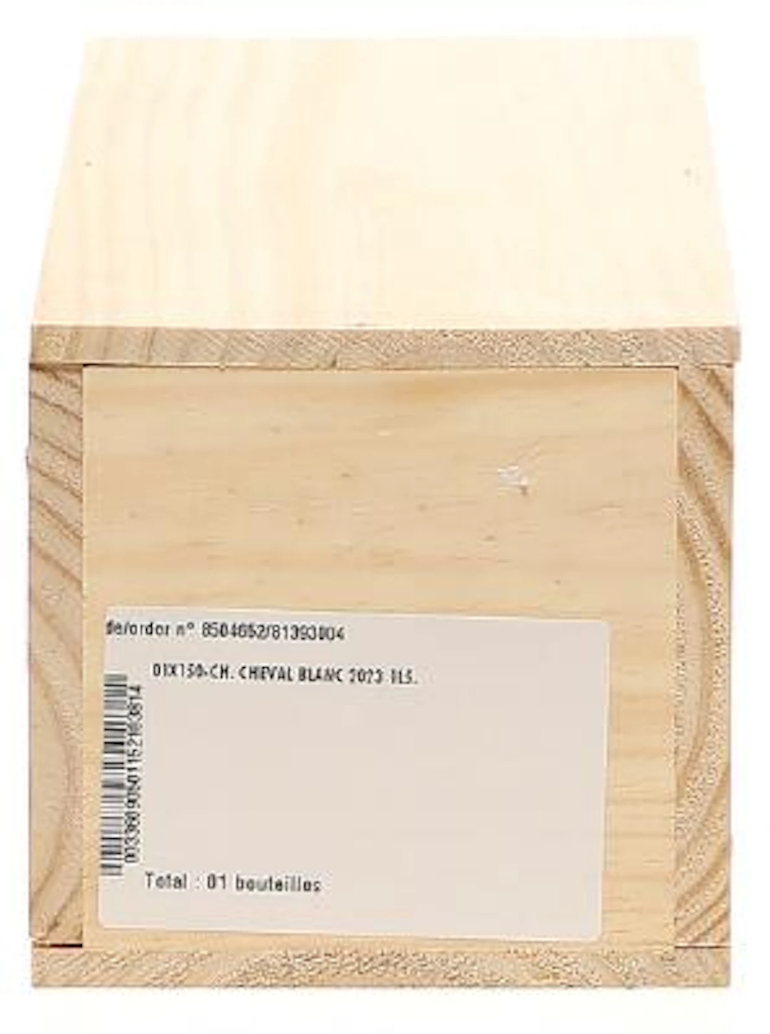 1 bt. Mg. Château Cheval Blanc, 1. Grand Cru Classé A 2023 A (hf/in).