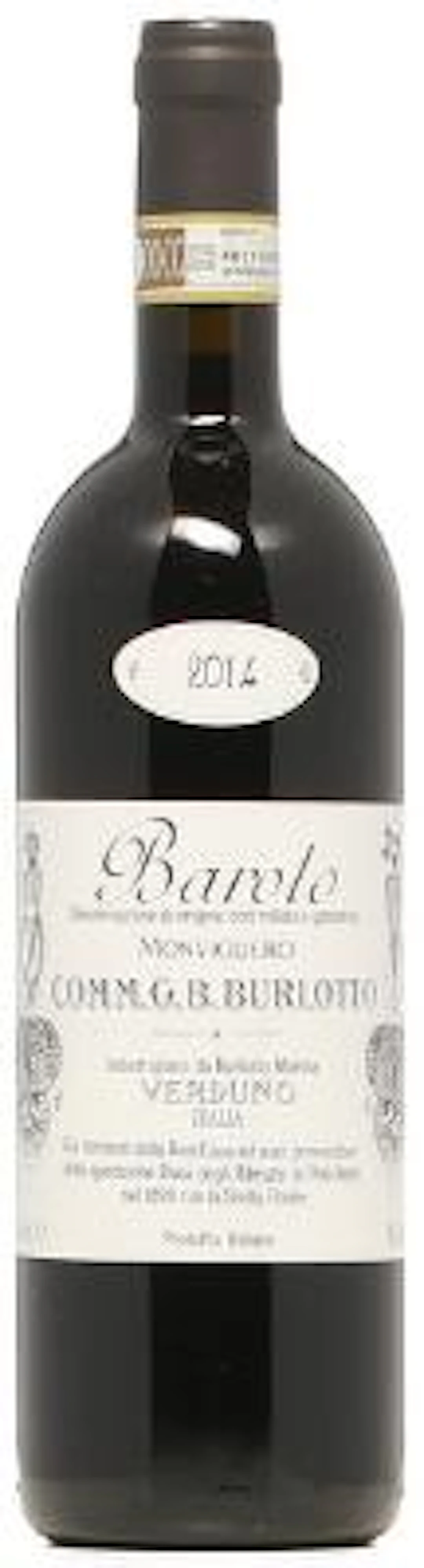 1 bt. Barolo "Vigneto Monvigliero", Comm. G. B. Burlotto 2014 A (hf/in).