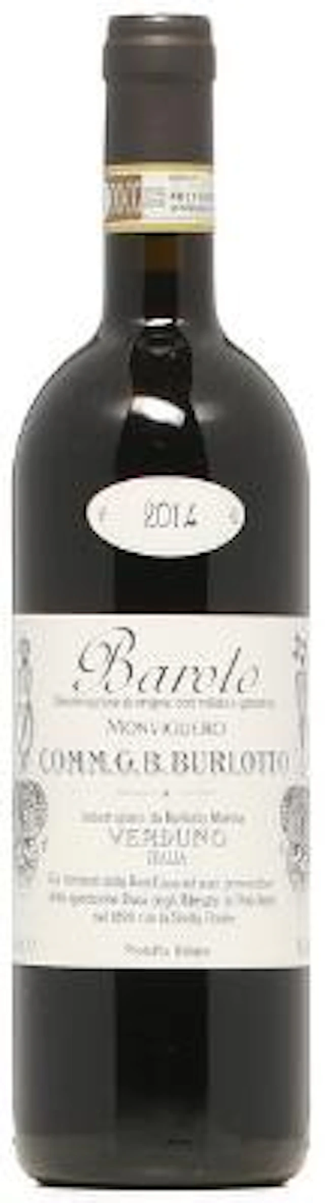 1 bt. Barolo "Vigneto Monvigliero", Comm. G. B. Burlotto 2014 A (hf/in).