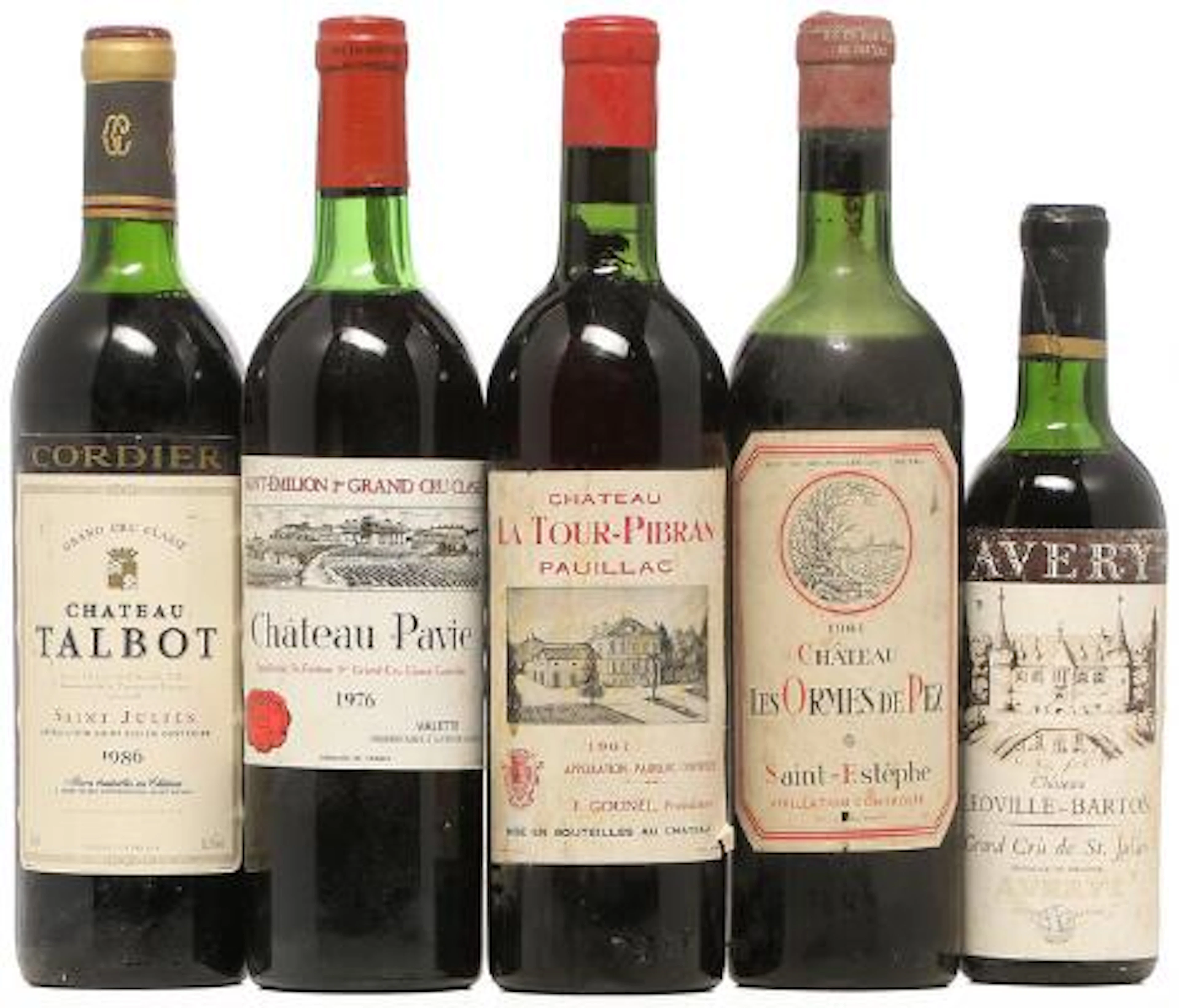 1 bt. Château Talbot, Saint - Julien. 4. Cru Classé 1986 B (ts/us).