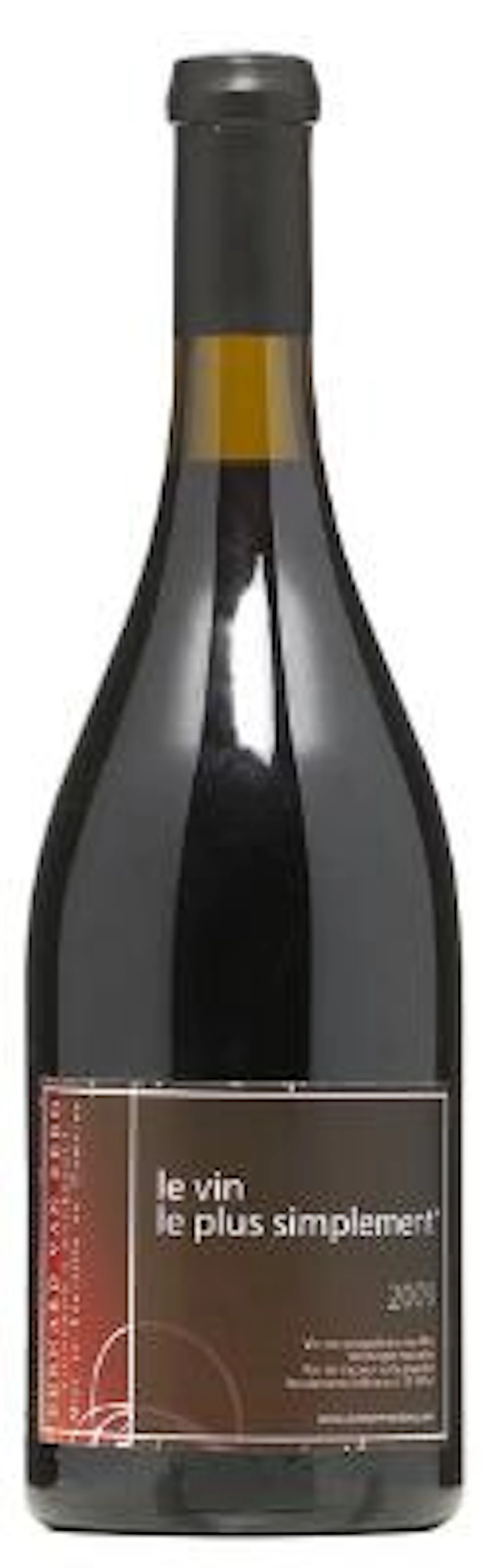 1 bt. "Les Gamets" Bourgogne Grand Ordinaire Rouge, Bernard van Berg