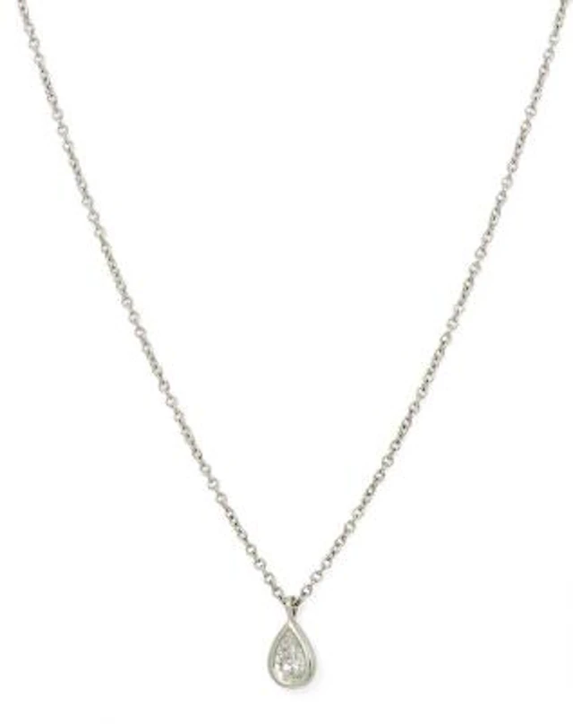 Tiffany & Co.: A "Diamonds by the Yard" necklace set with a diamond