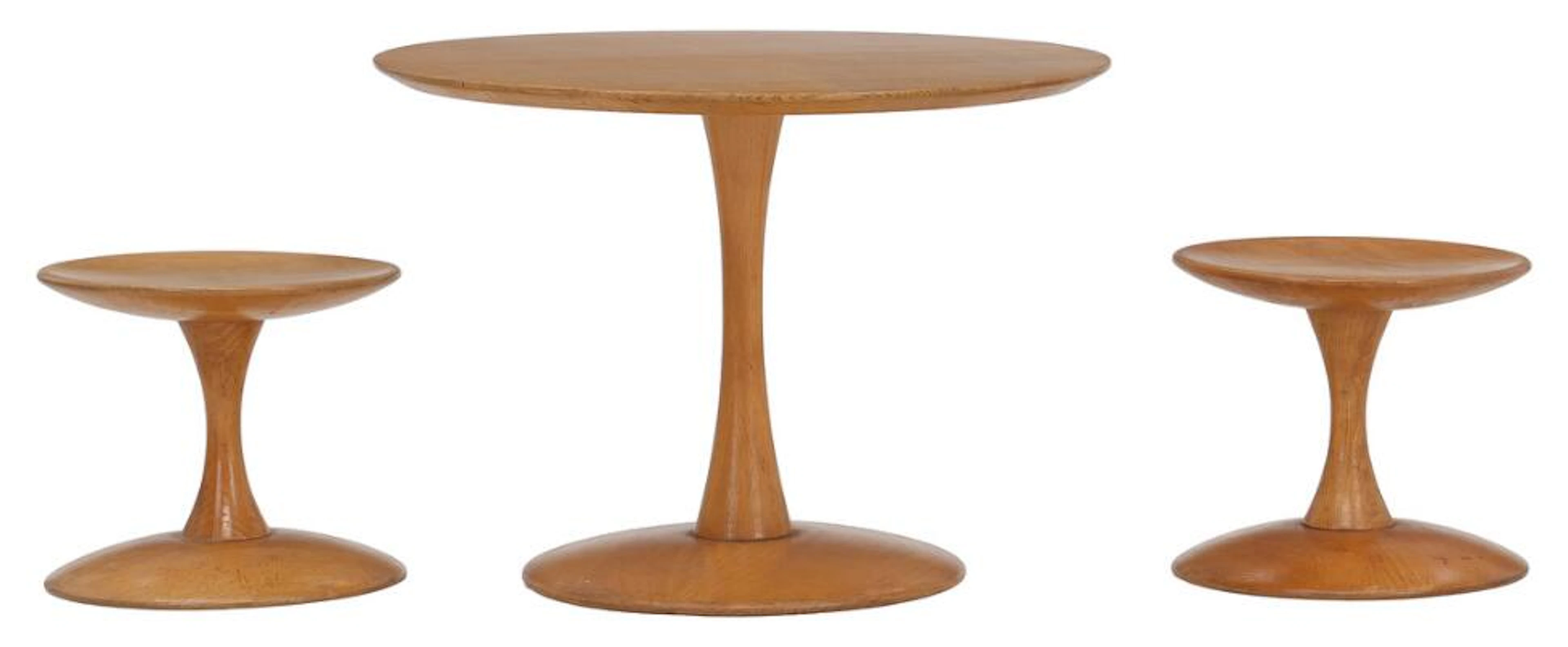 Nanna Ditzel: “Trisse”. Children's furniture of solid beech consisting