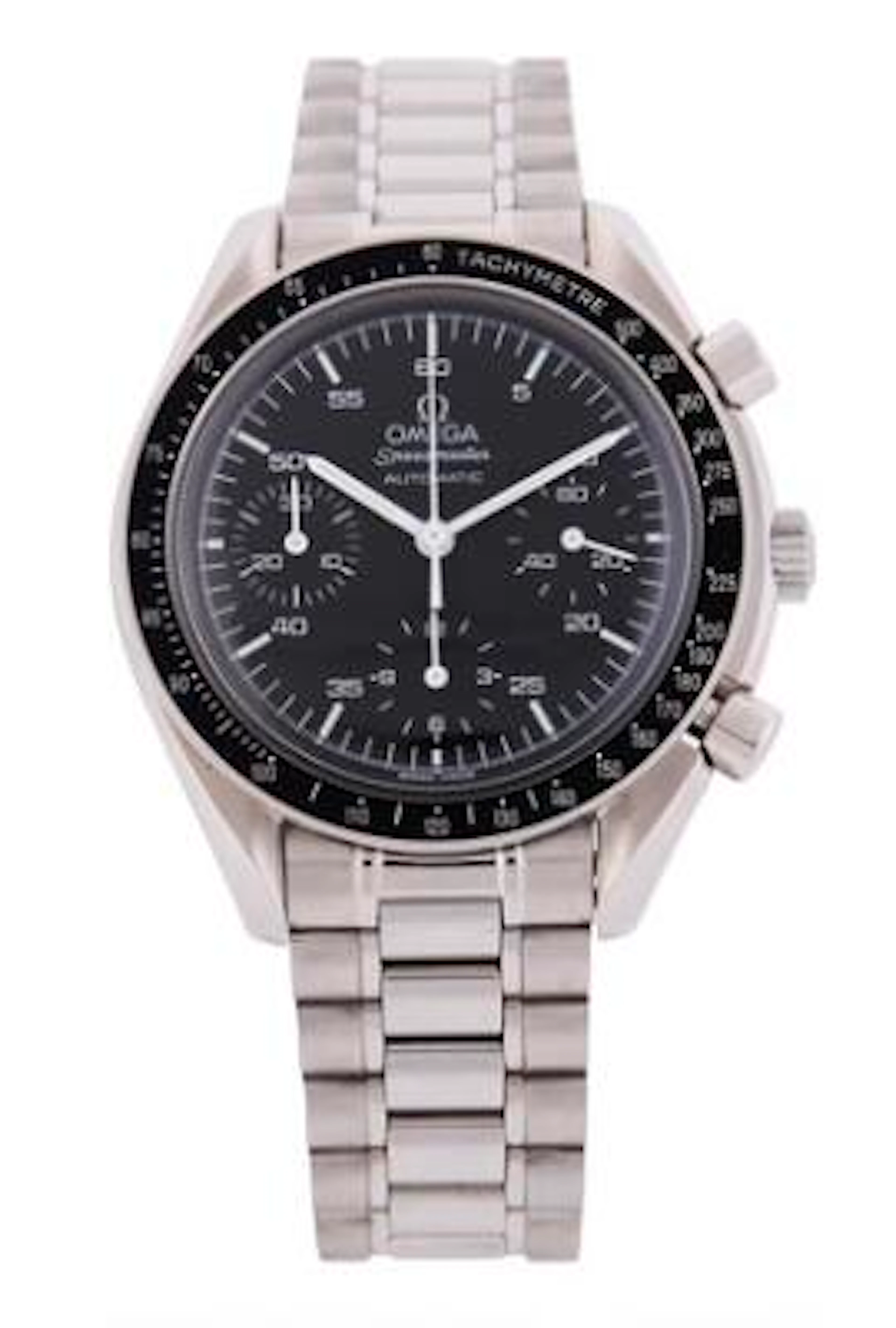 Omega: Speedmaster Reduced of steel, ref. 3510.50.00. Mechanical movement