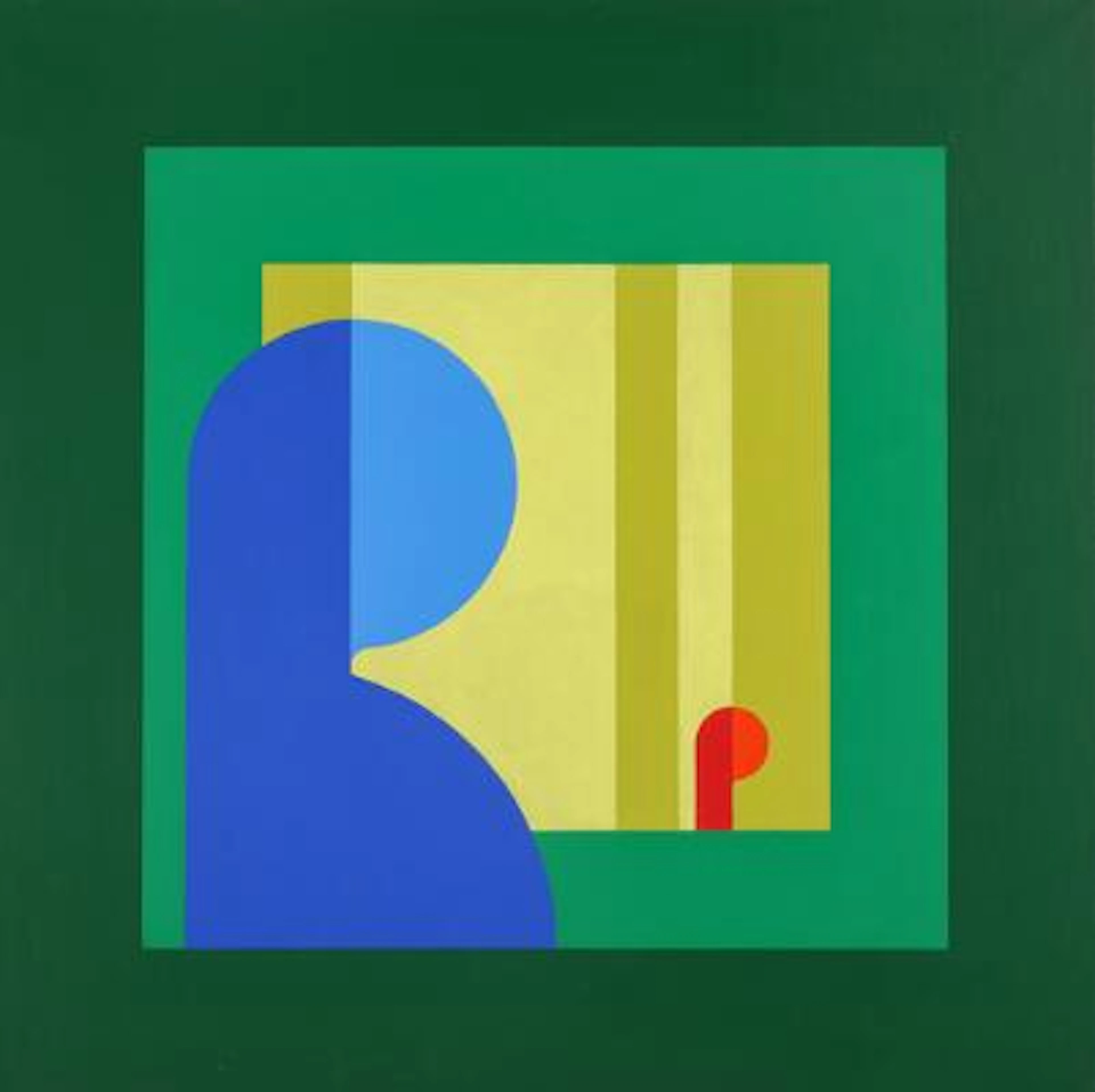 Allan Daugaard Hansen: Untitled, 1975. Signed and dated on the reverse.