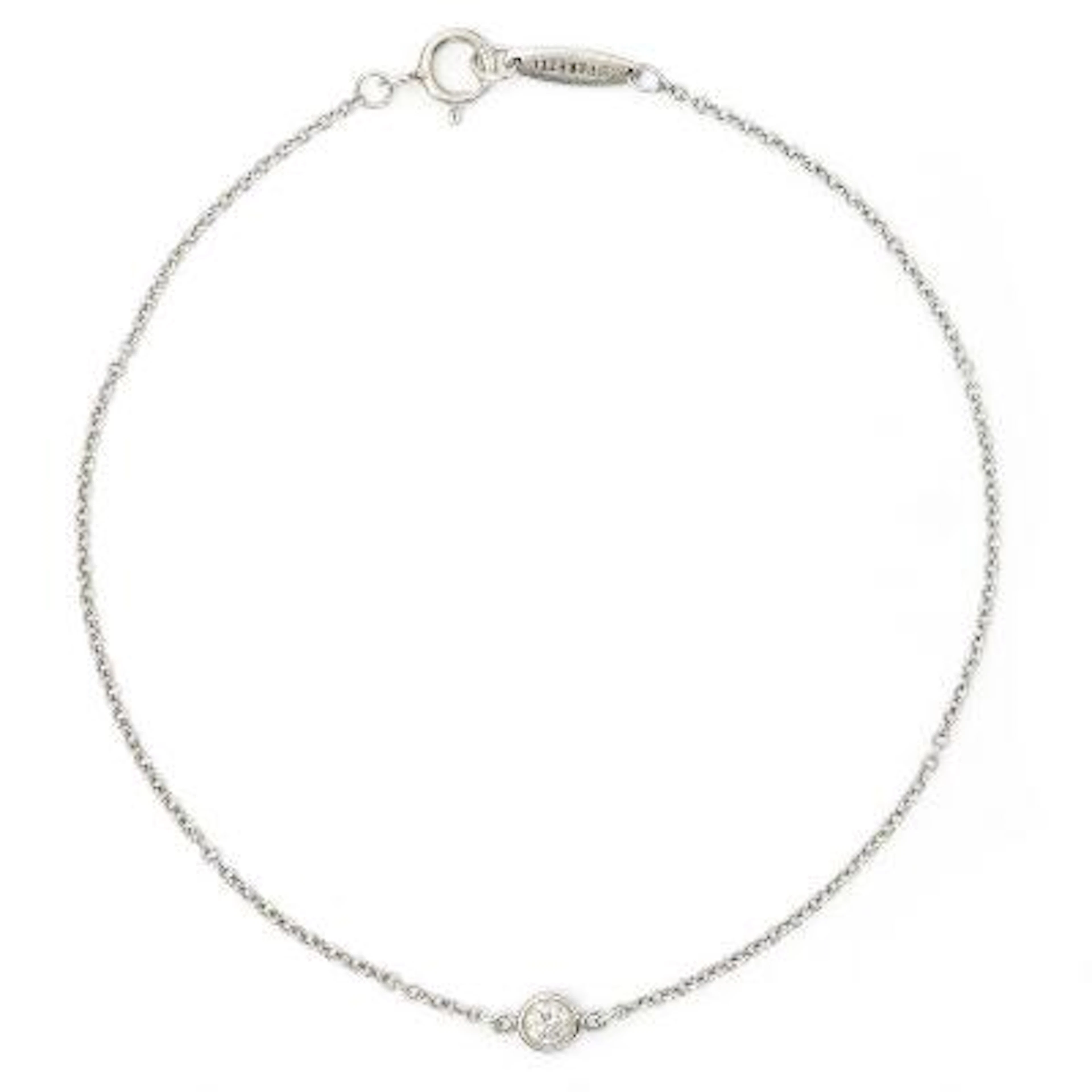 Tiffany & Co.: A "Diamonds by the Yard" solitaire diamond bracelet