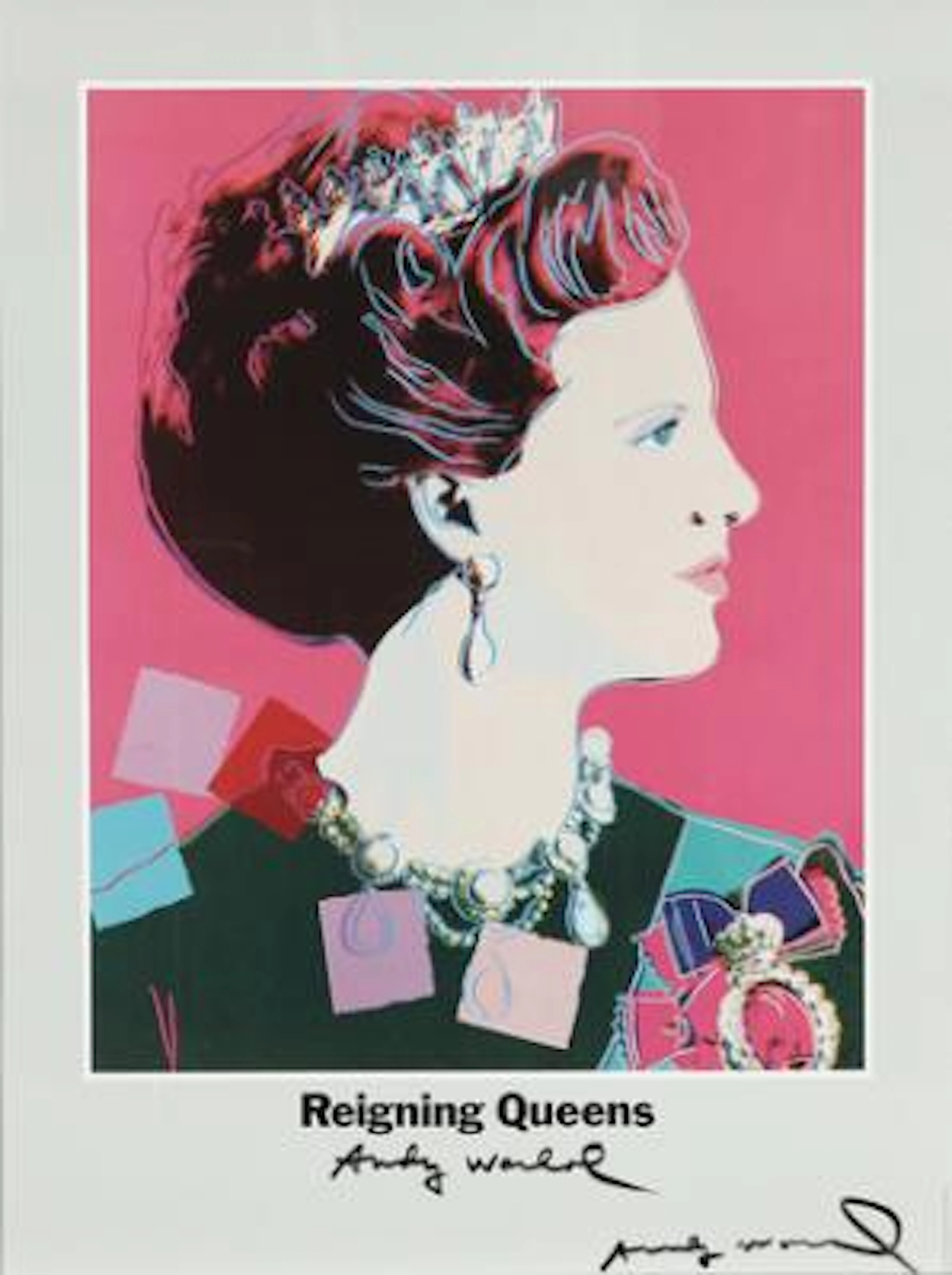 Andy Warhol: "Andy Warhol - Reigning Queens", c. 1985. A series of