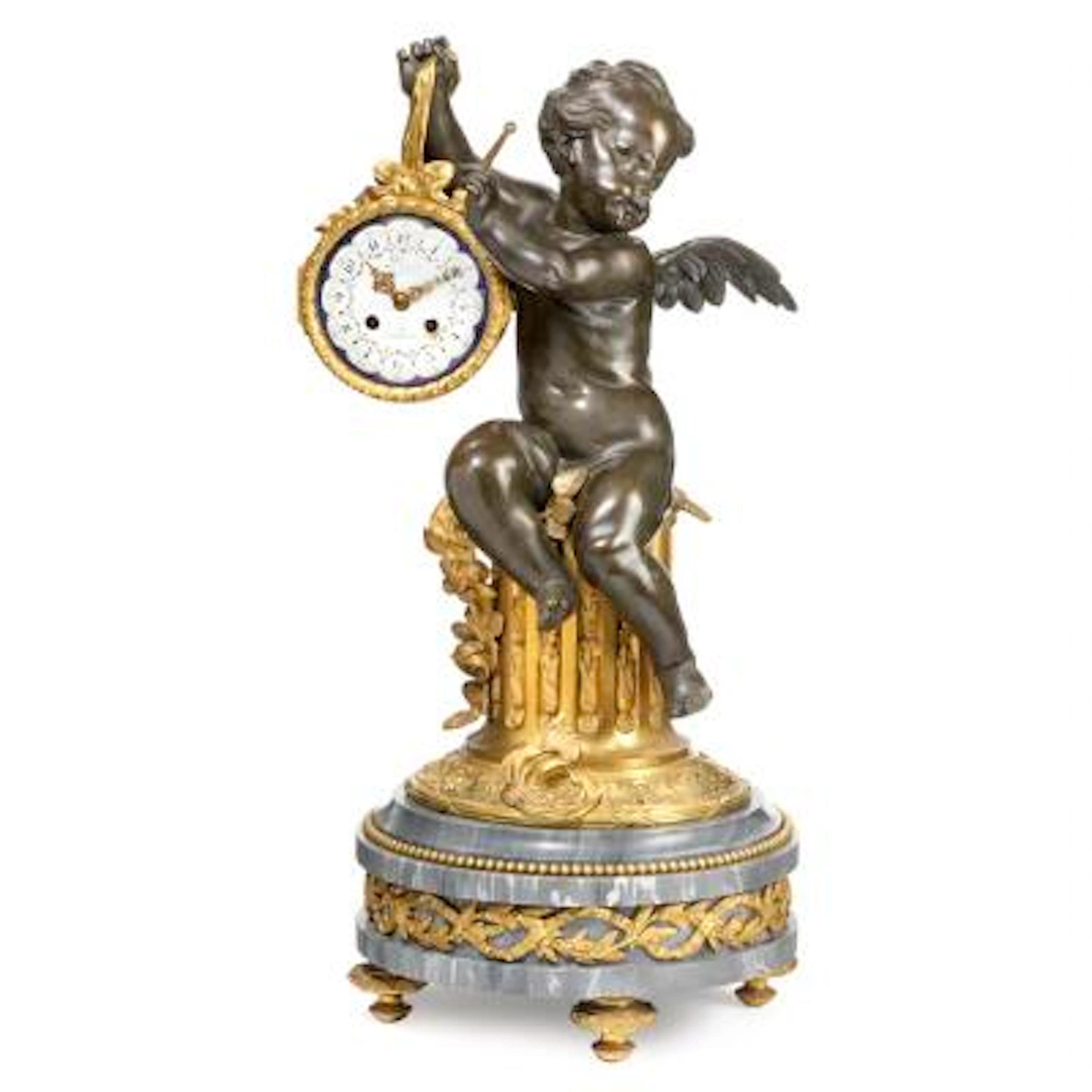 Jean-François Denière (1774 - 1866): A large Napoleon III figural