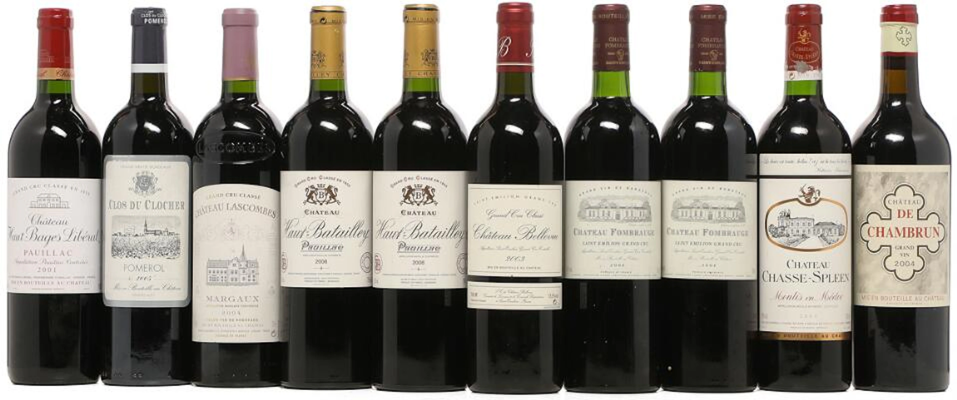 1 bt. Château Haut Bages Liberal, Pauillac. 5. Cru Classé 2001 A (hf/in).