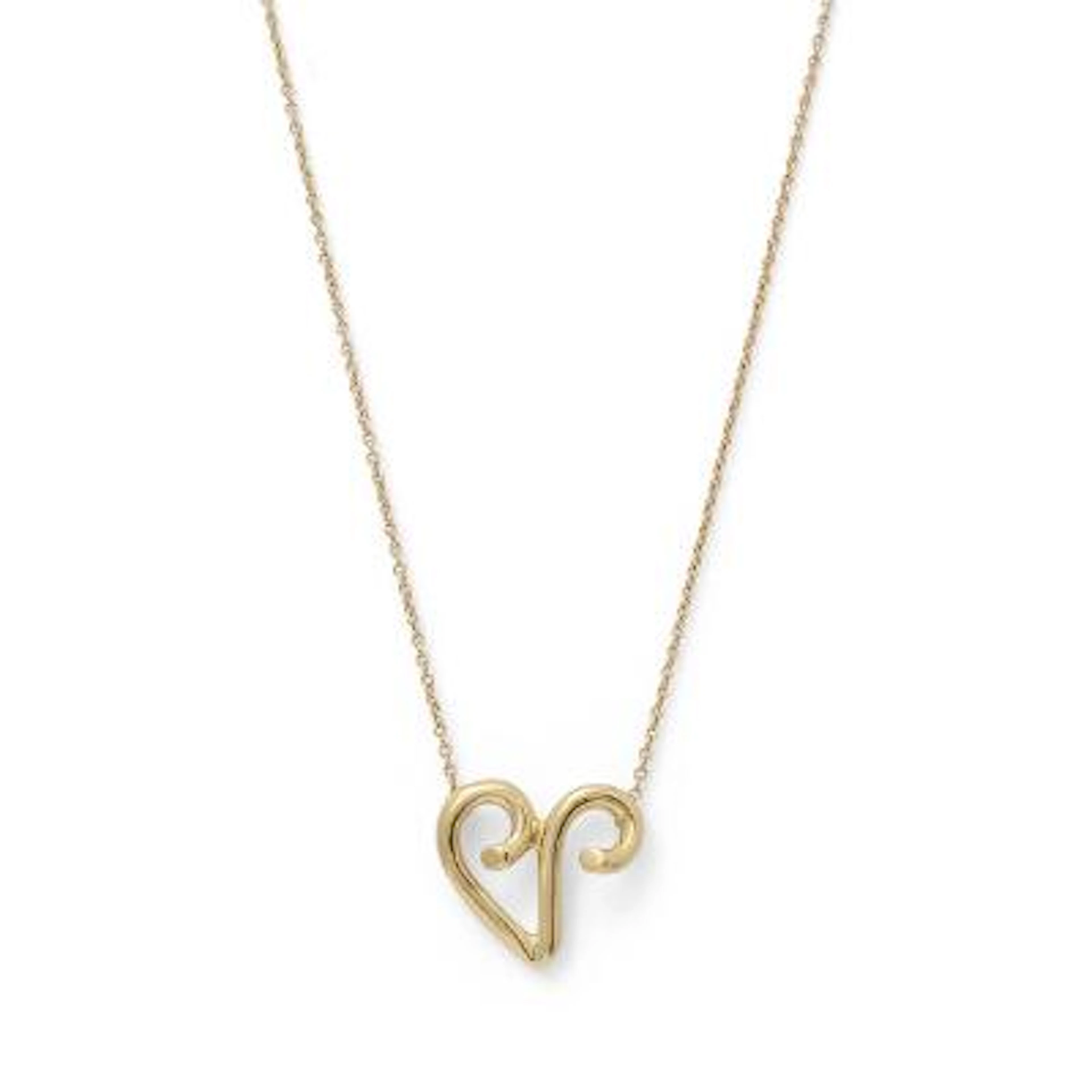 Tiffany & Co.: A "Zodic Aries" necklace set with a pendant of 18k