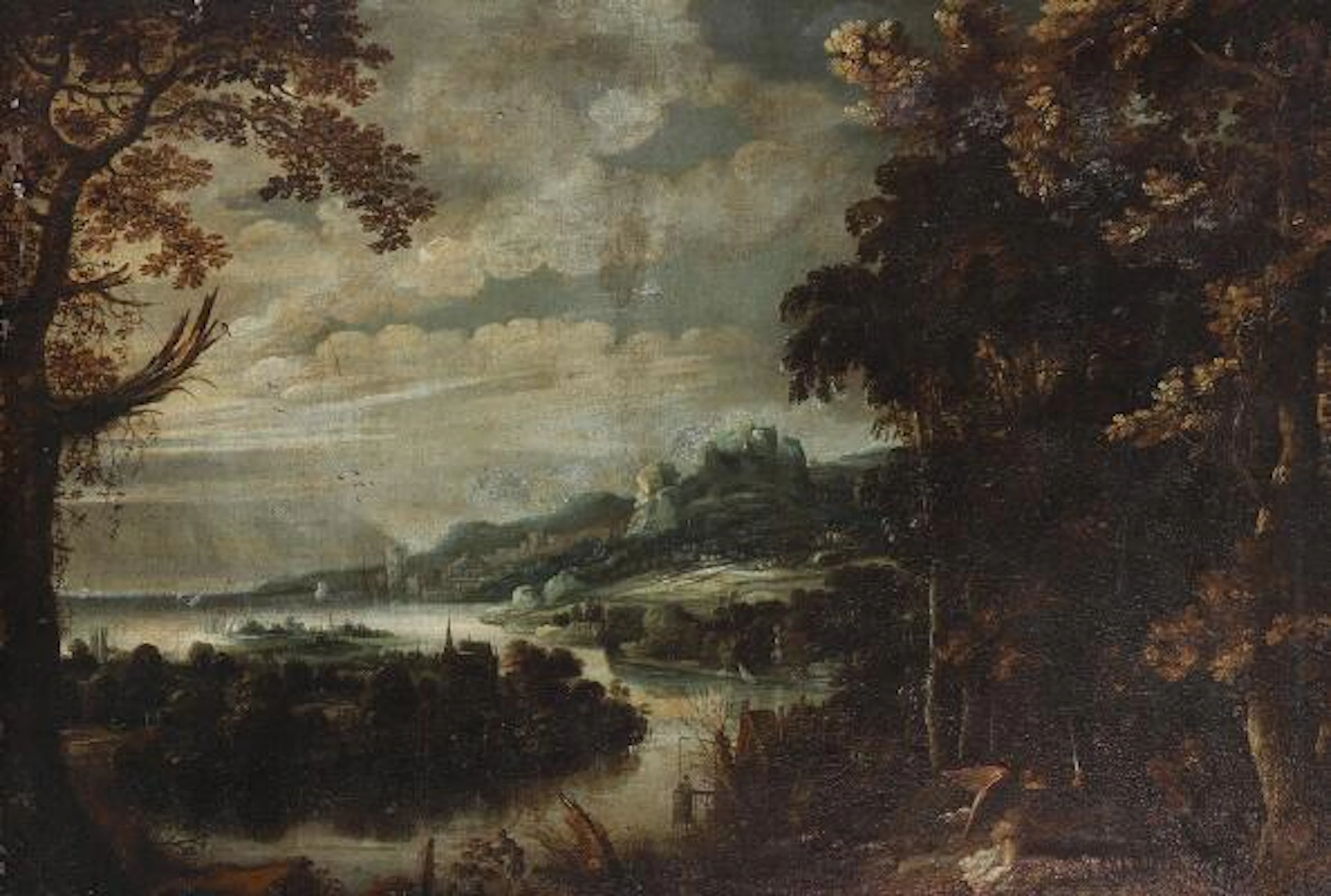 Unknown painter, 17th century: The Prophet Balaam and the Angel in