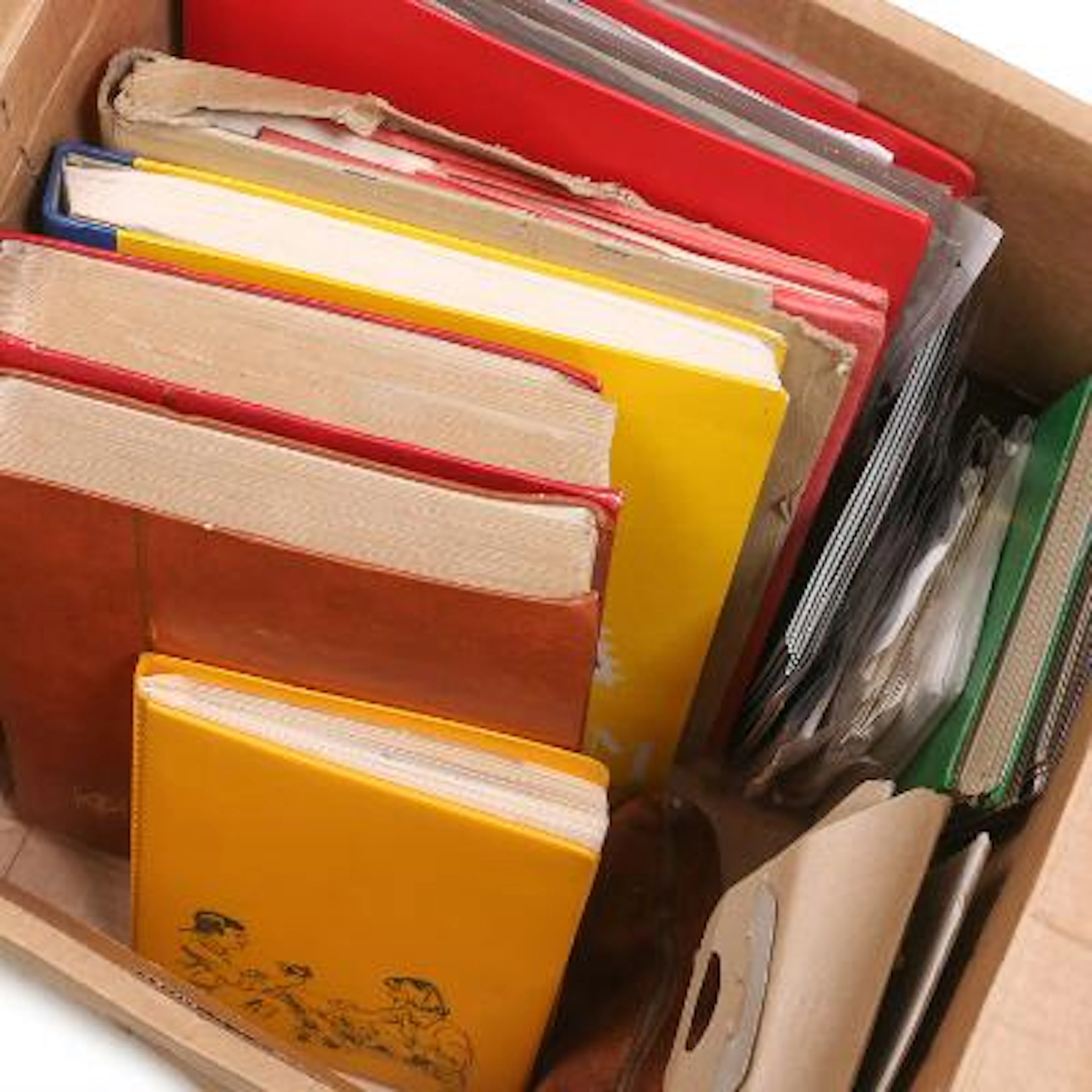 Clearance. Original accumulation in a juniorbox with some albums
