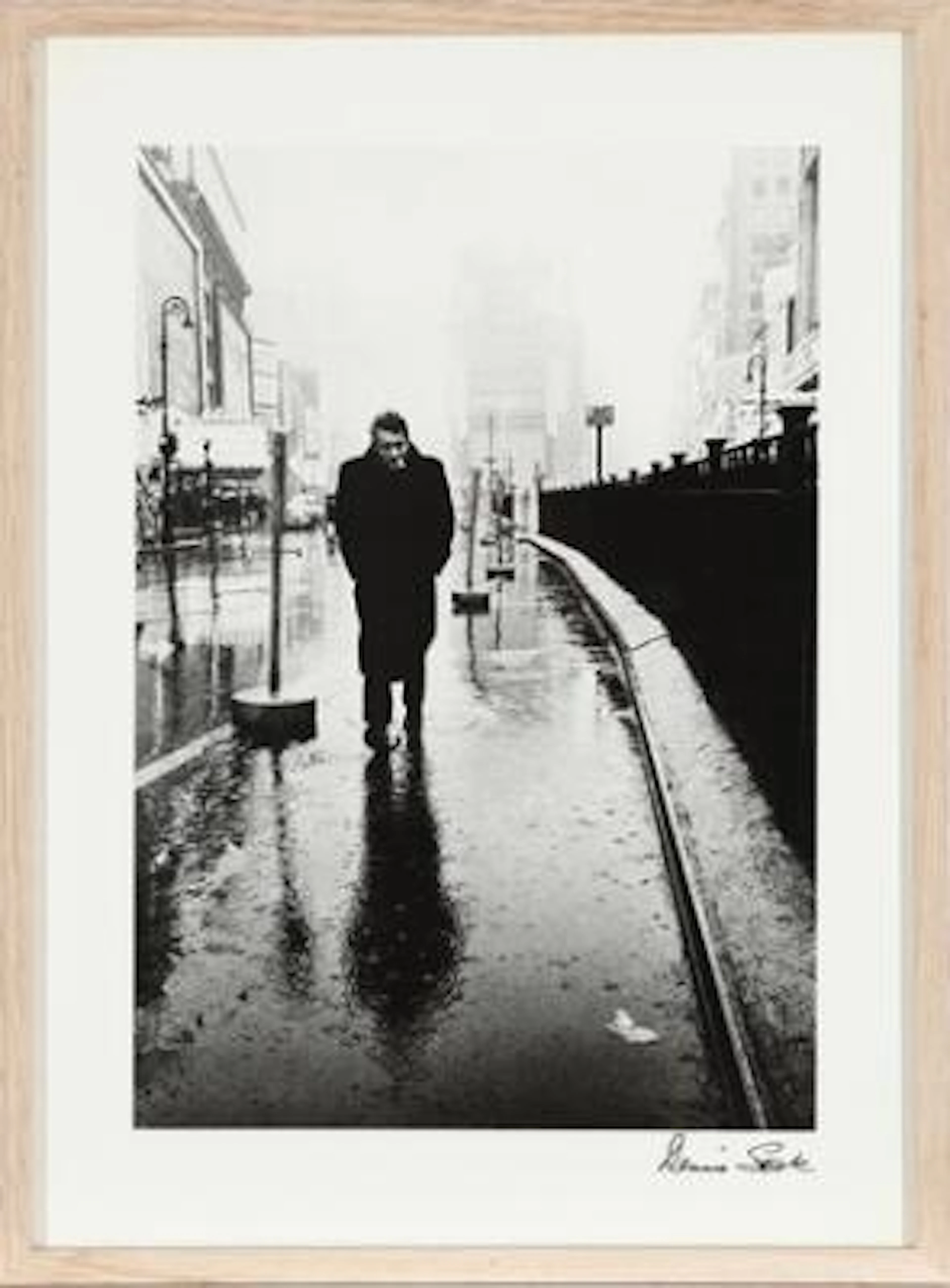 Dennis Stock: The American actor James Dean (1931–1955) walking in