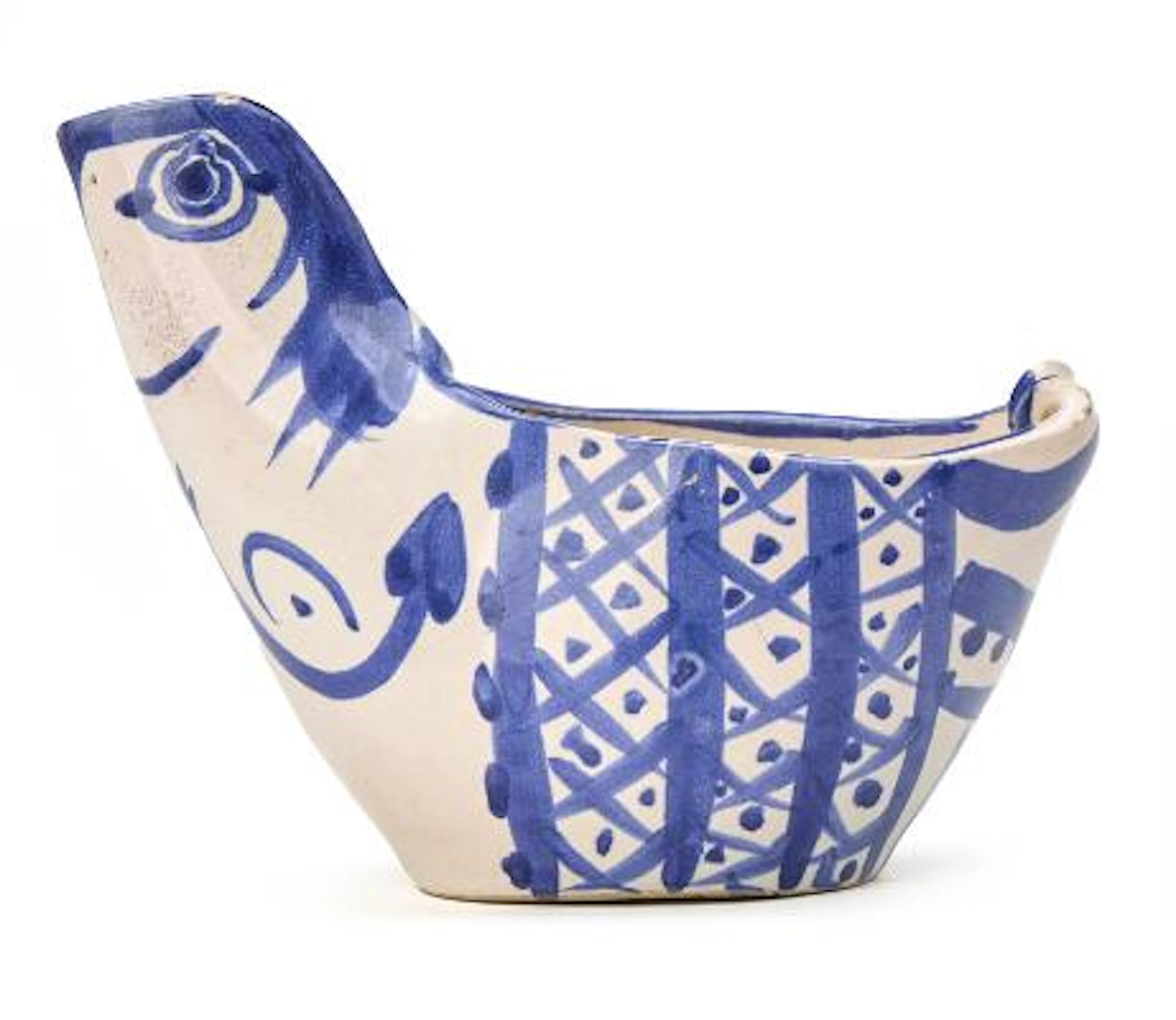 Pablo Picasso: “Sujet poule”, 1954. Faience jug. Edition Picasso.
