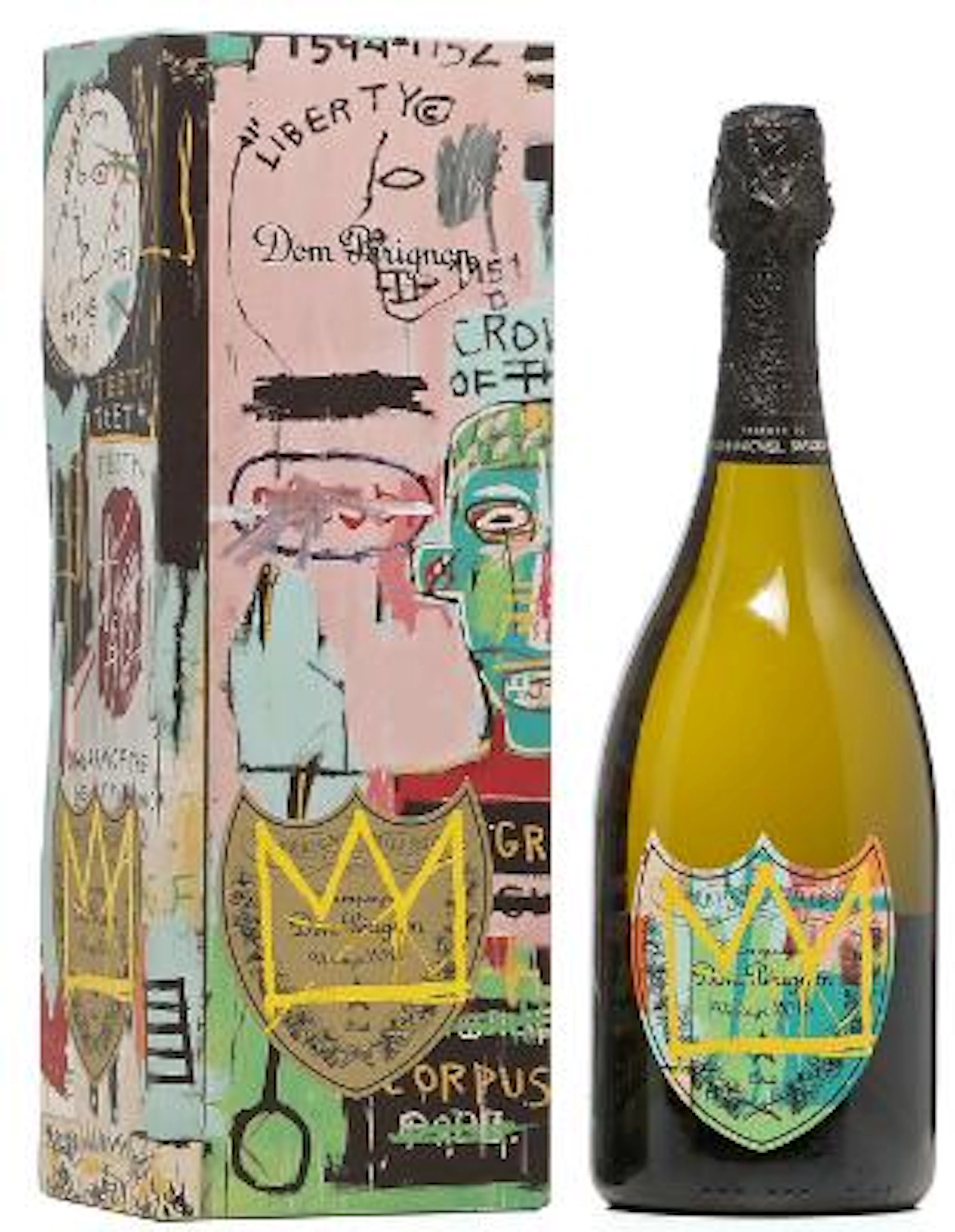 1 bt. Champagne Dom Pérignon "Jean-Michel Basquiat Limited Edition"