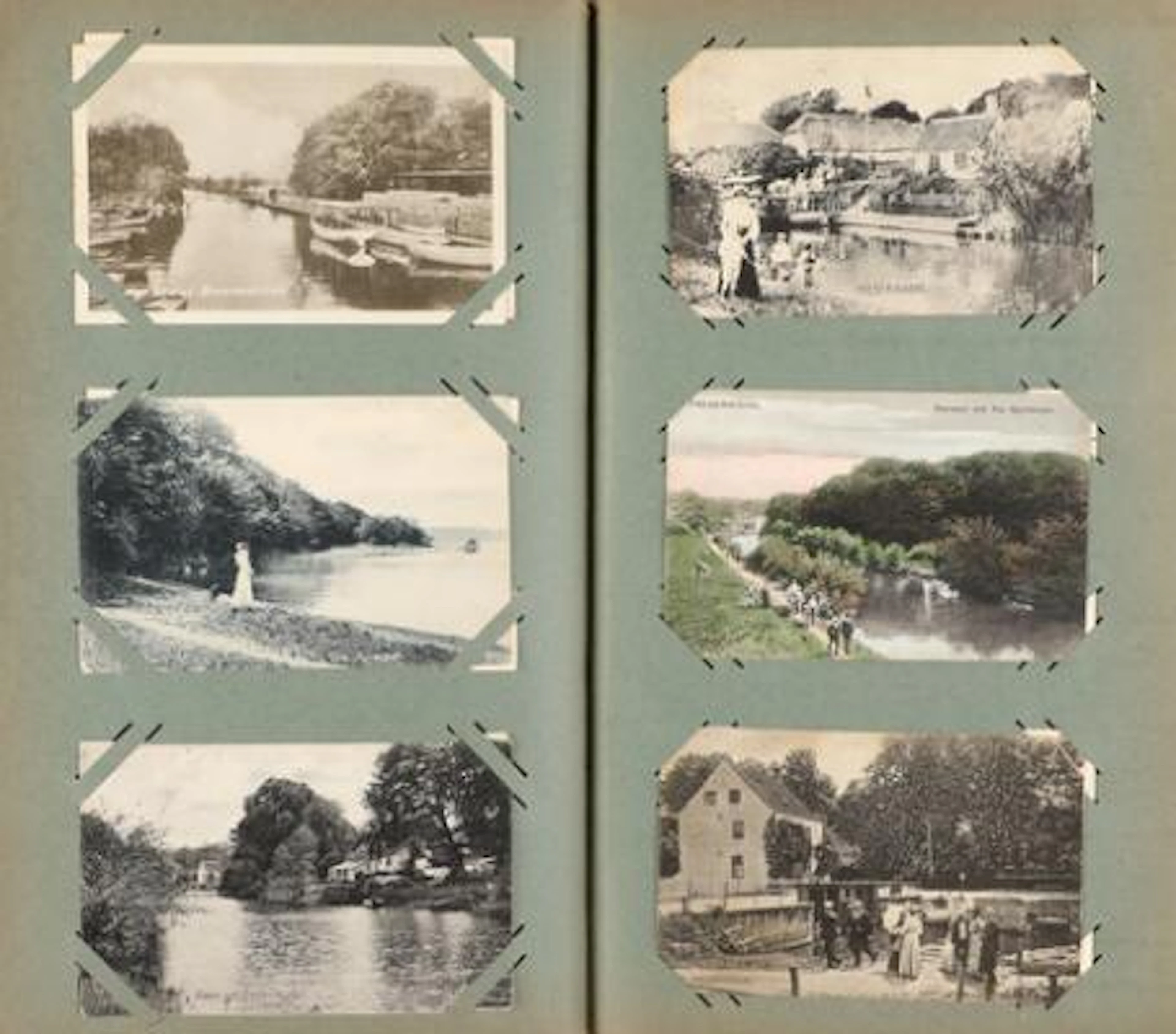 Postcards. Impressive coll. FREDERIKSDAL, LYNGBY etc. with ca. 220