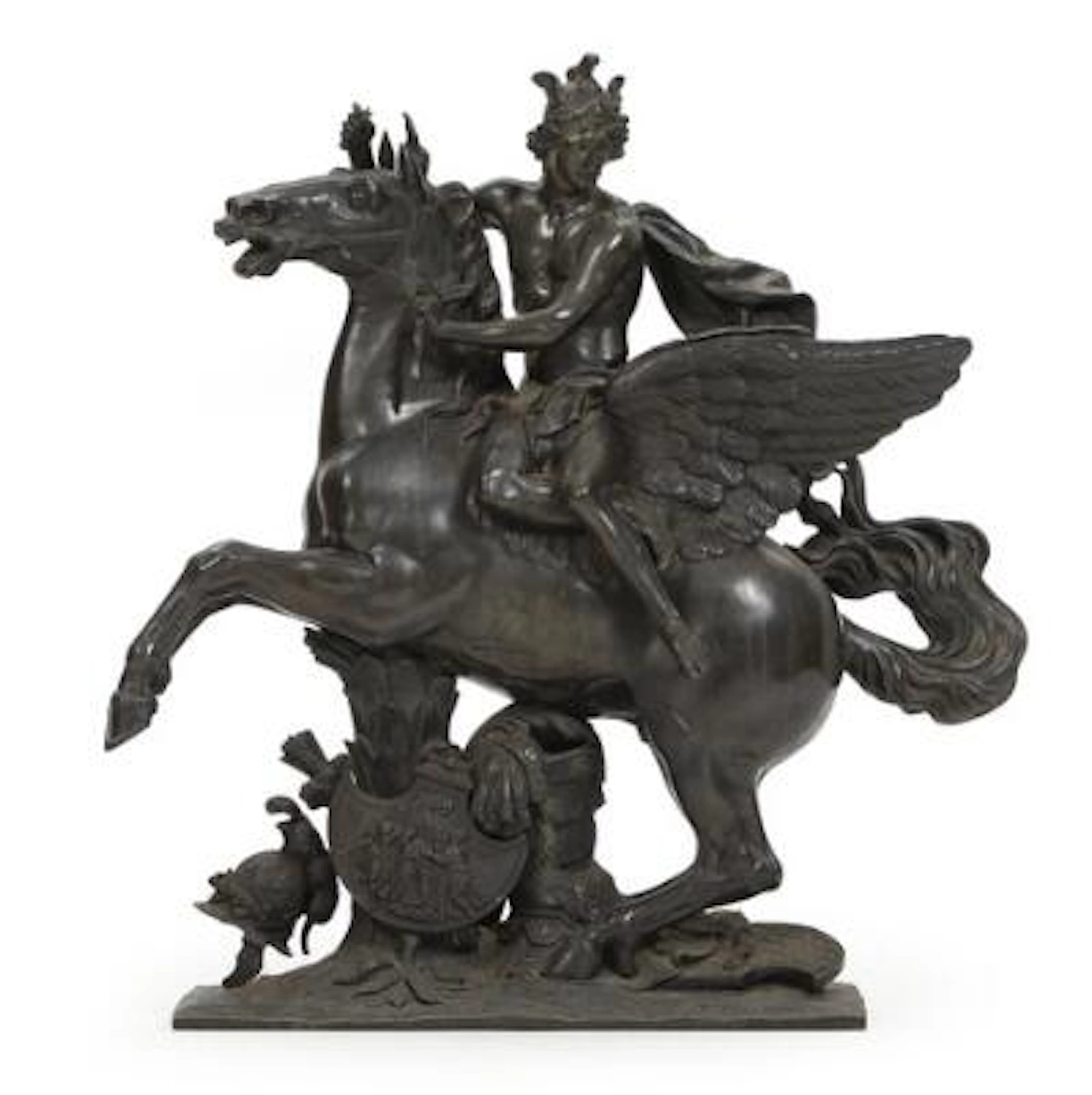 Antoine Coyzevox, after, 19. årh. : "Mercure à cheval sur Pégase".