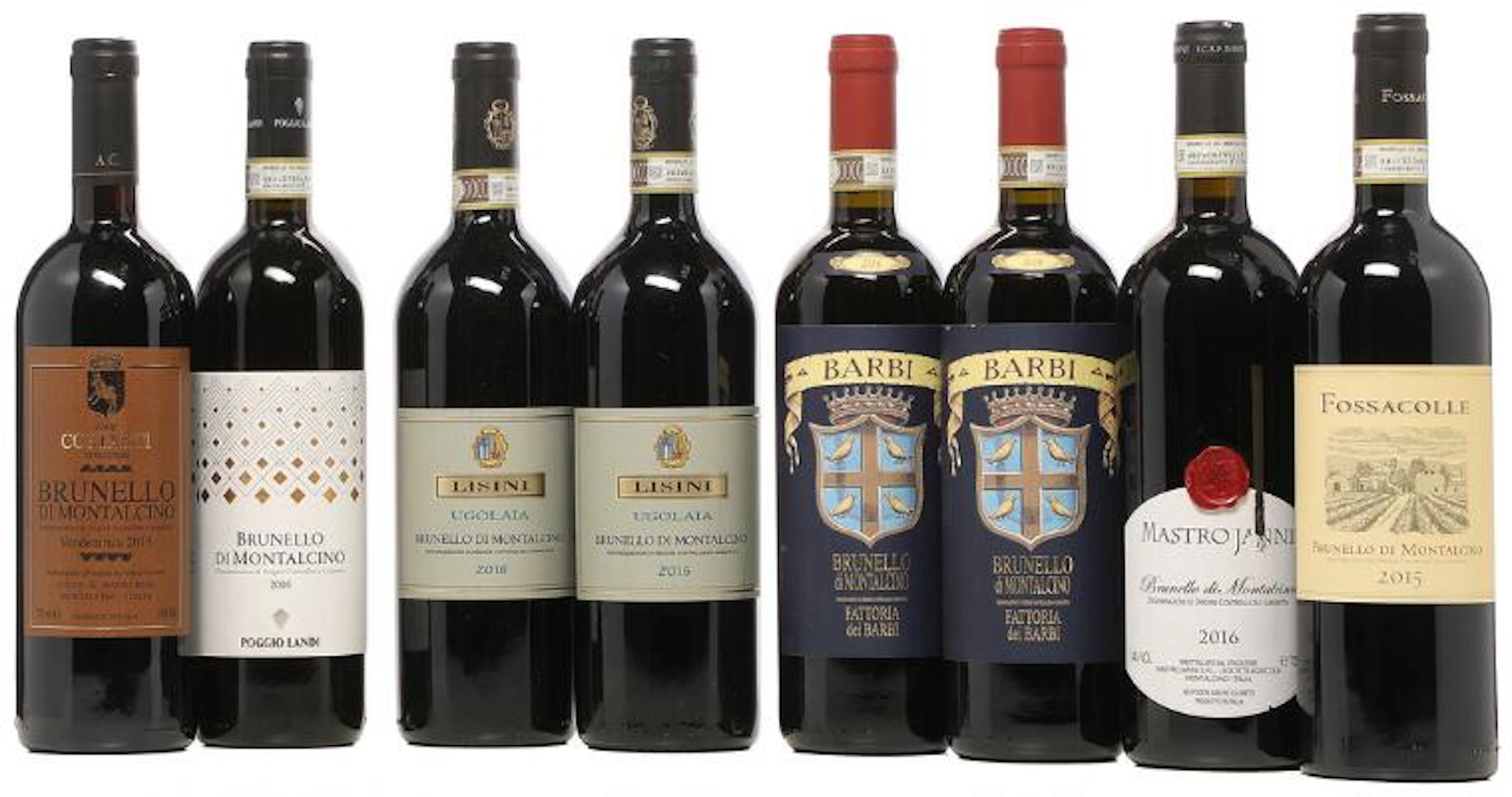1 bt. Brunello di Montalcino, Conti Costanti 2016 A (hf/in). etc.