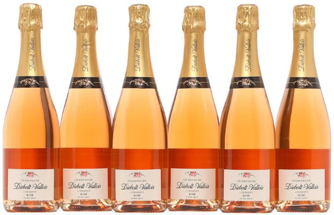 6 bts. Champagne Rosé, Diebolt-Vallois A (hf/in). Oc. – Bruun Rasmussen