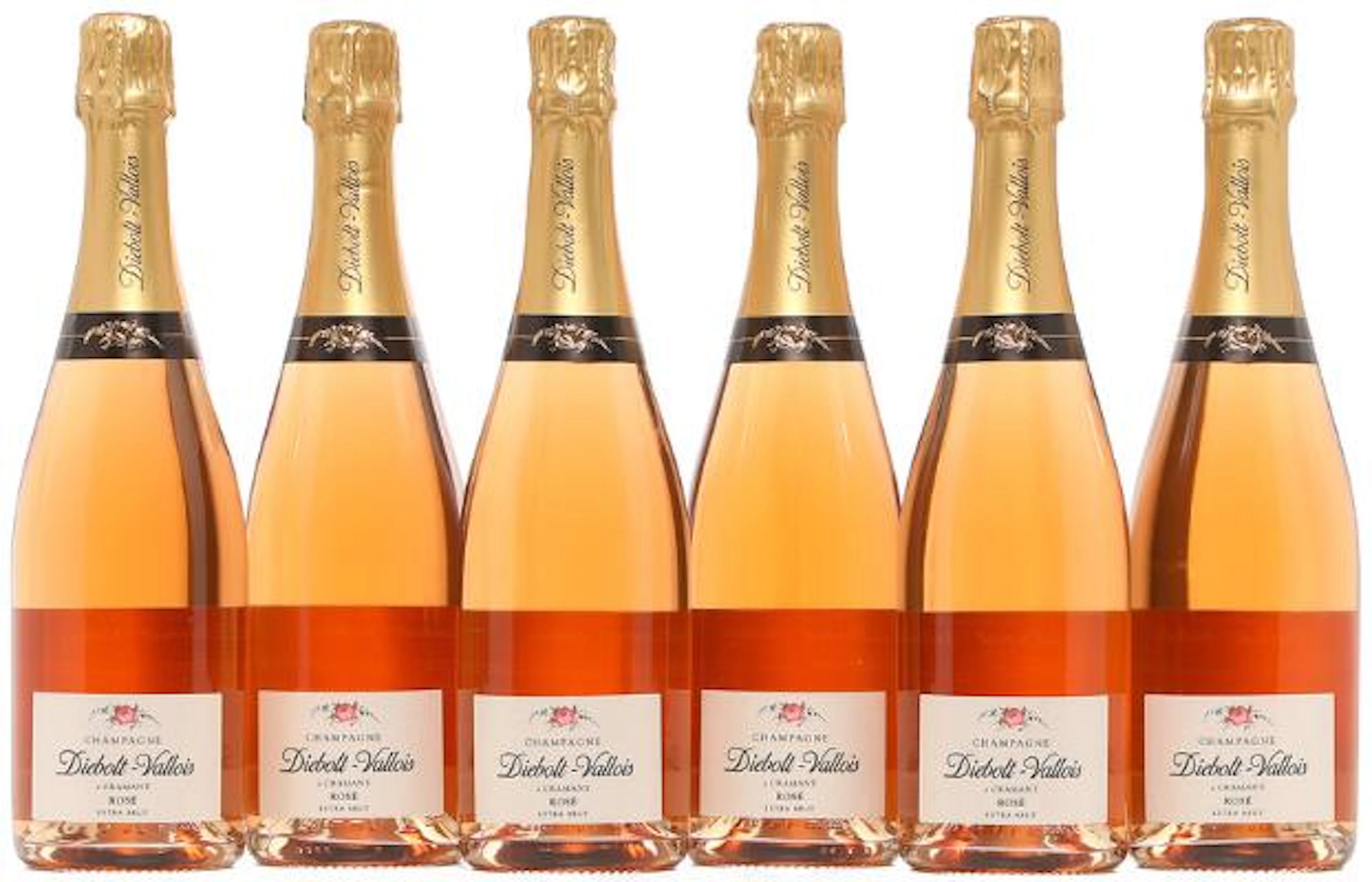 6 bts. Champagne Rosé, Diebolt-Vallois A (hf/in). Oc. – Bruun Rasmussen