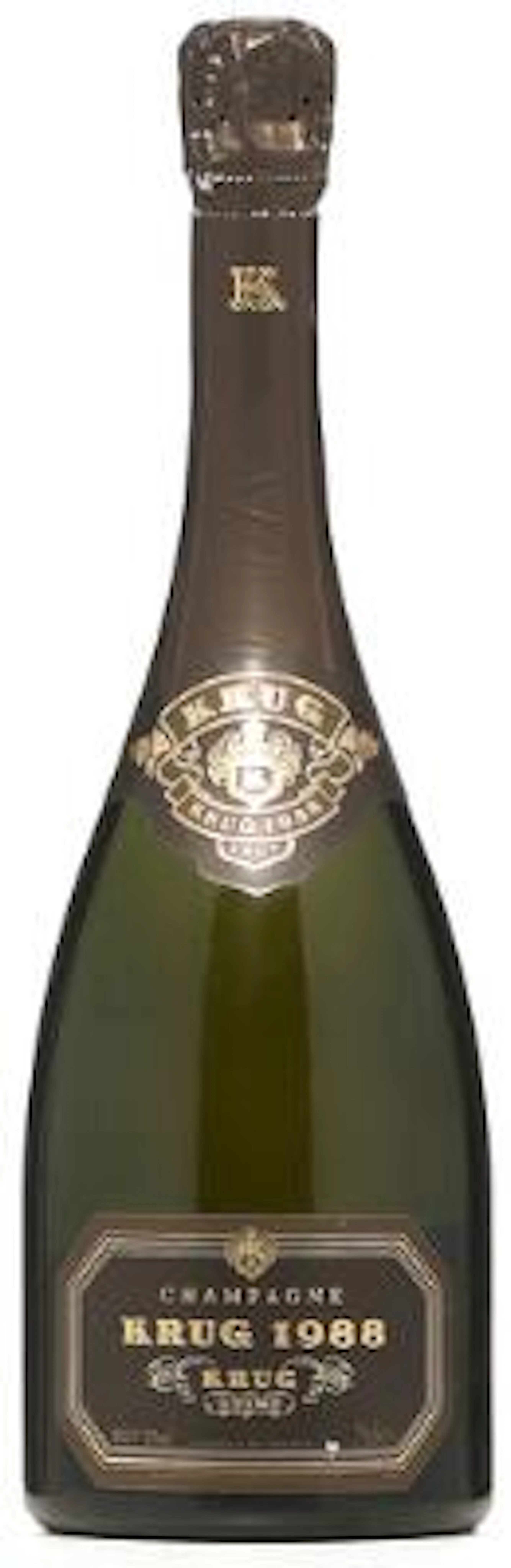 1 bt. Champagne "Vintage", Krug 1988 A (hf/in). – Bruun Rasmussen Auctioneers