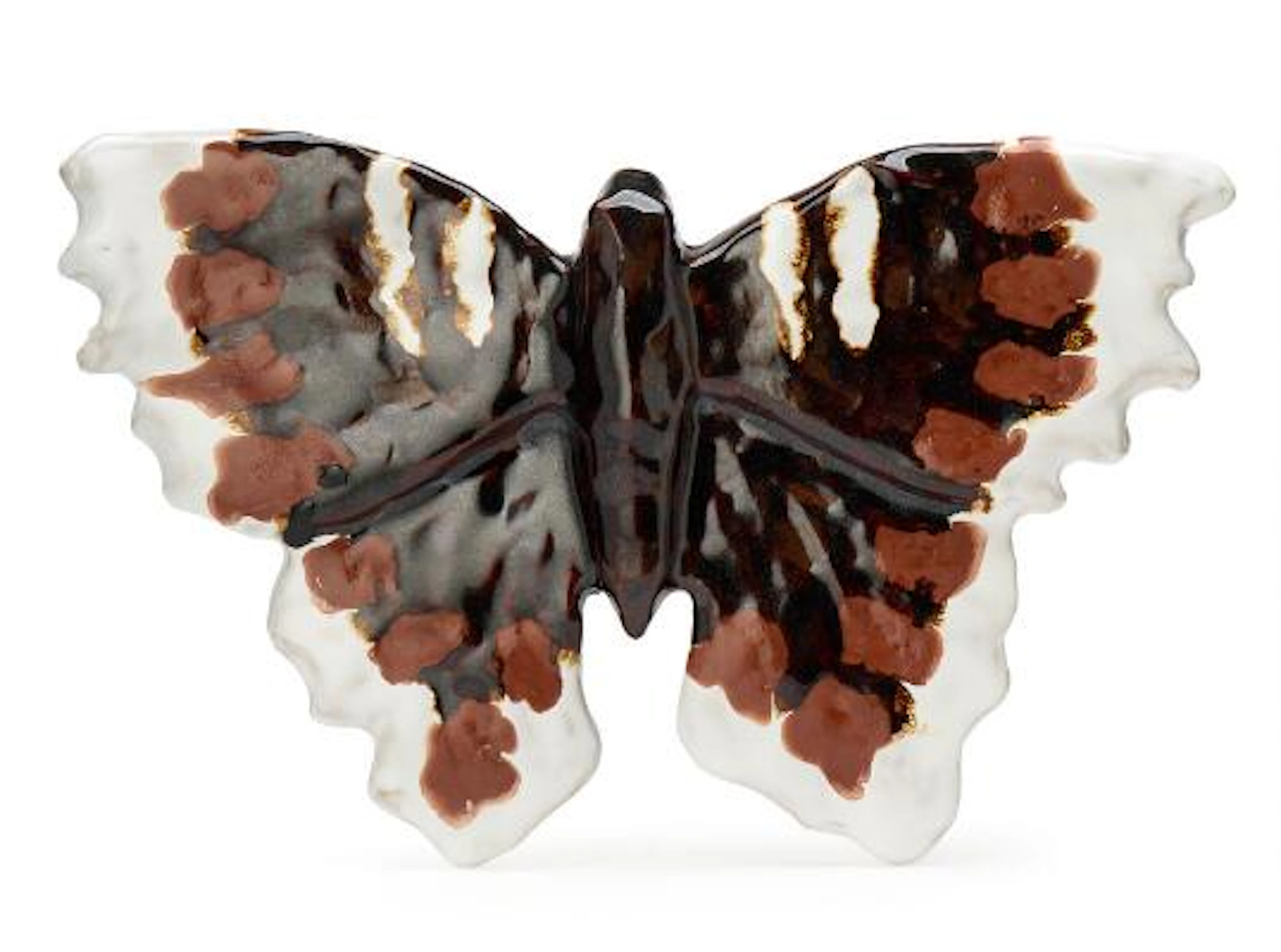 Klara Lilja: Brown Mourning Cloak. Signed Klara Lilja 2024. Polychrome