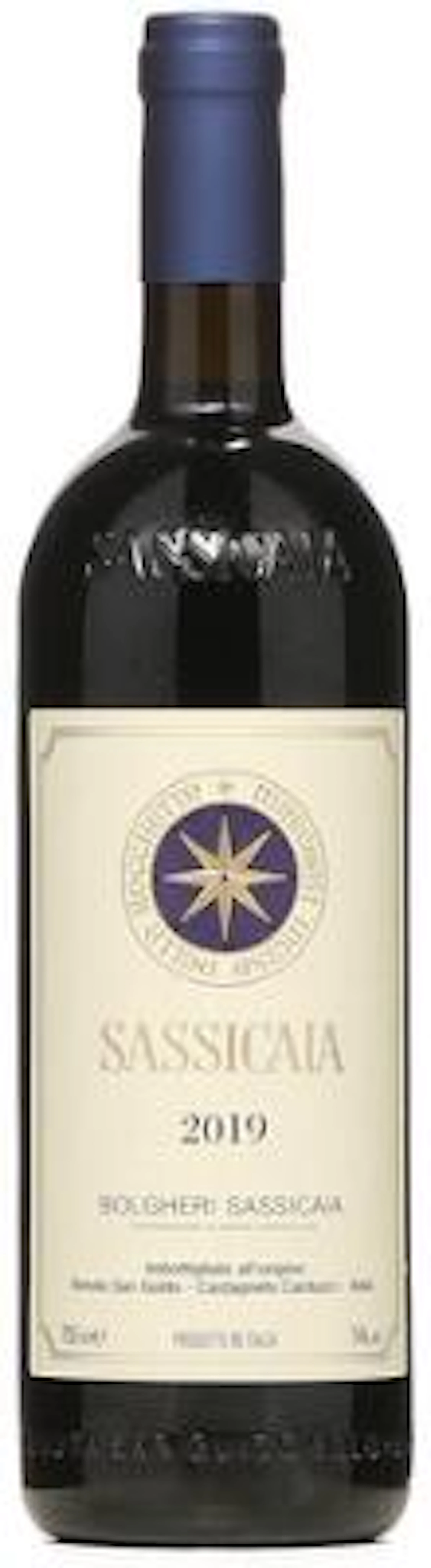 1 bt. Sassicaia IGT, Tenuta San Guido 2019 A (hf/in). – Bruun Rasmussen