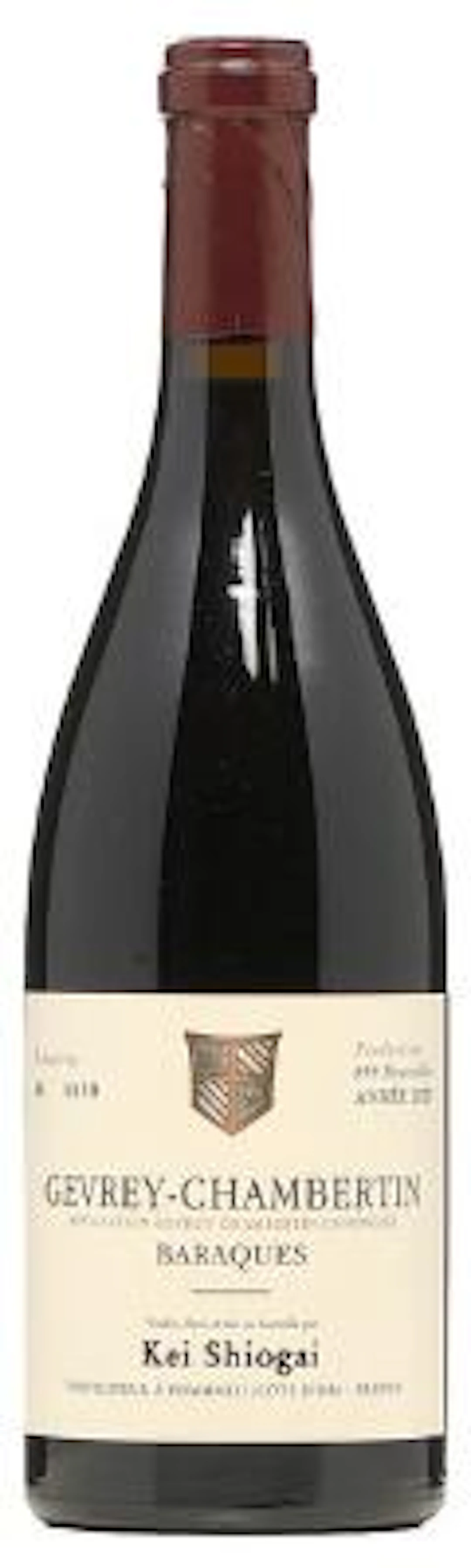 1 bt. Gevrey-Chambertin "Baraques", Kei Shiogai 2020 A (hf/in). –