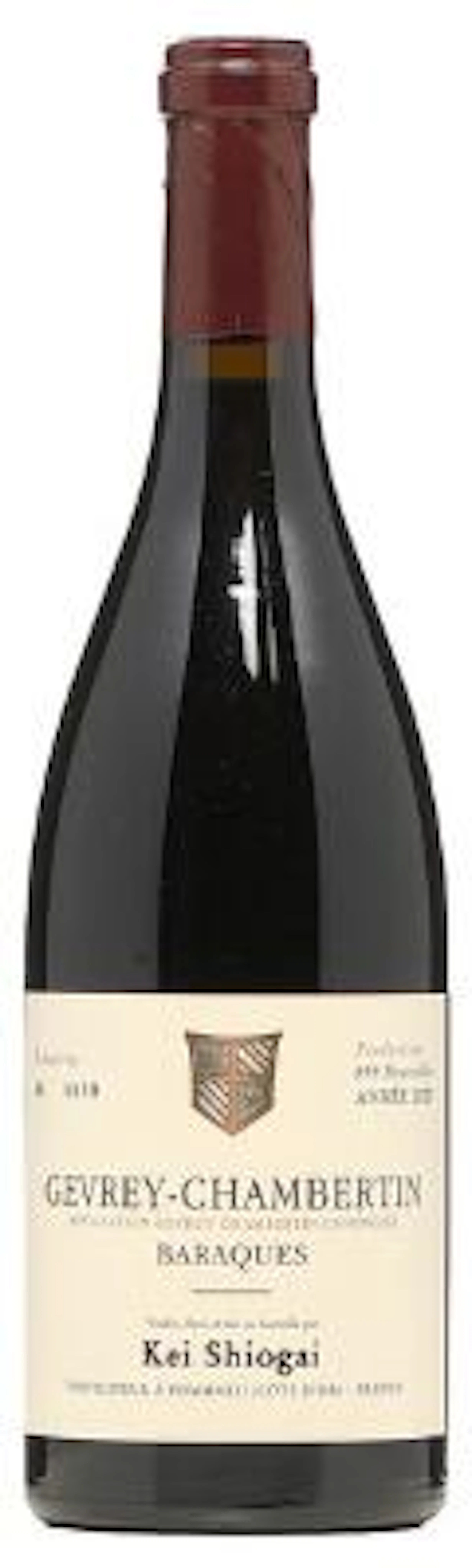 1 bt. Gevrey-Chambertin "Baraques", Kei Shiogai 2020 A (hf/in). –
