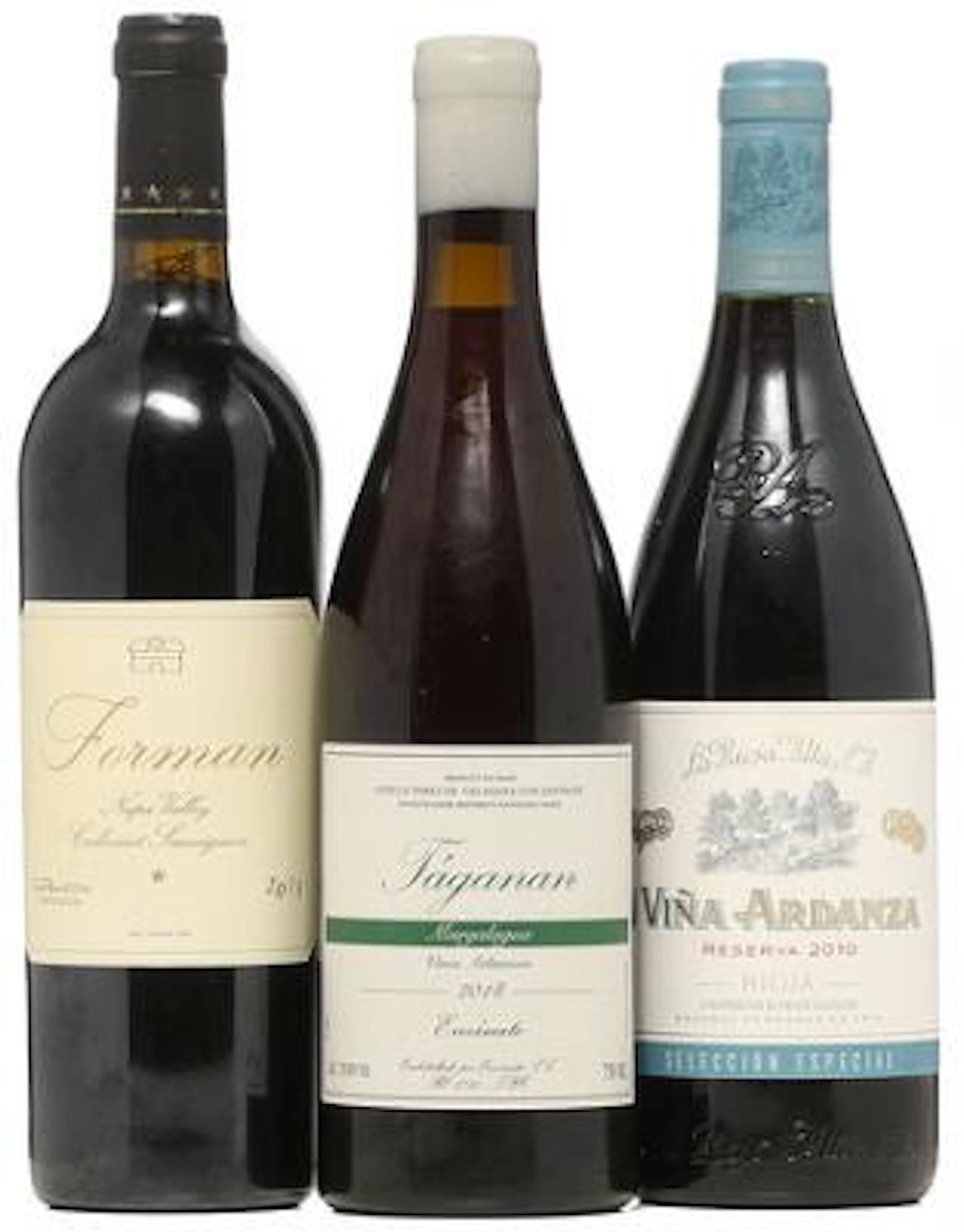 1 bt. Cabernet Sauvignon, Forman Vineyard 2013 etc. Total 3 bts. –