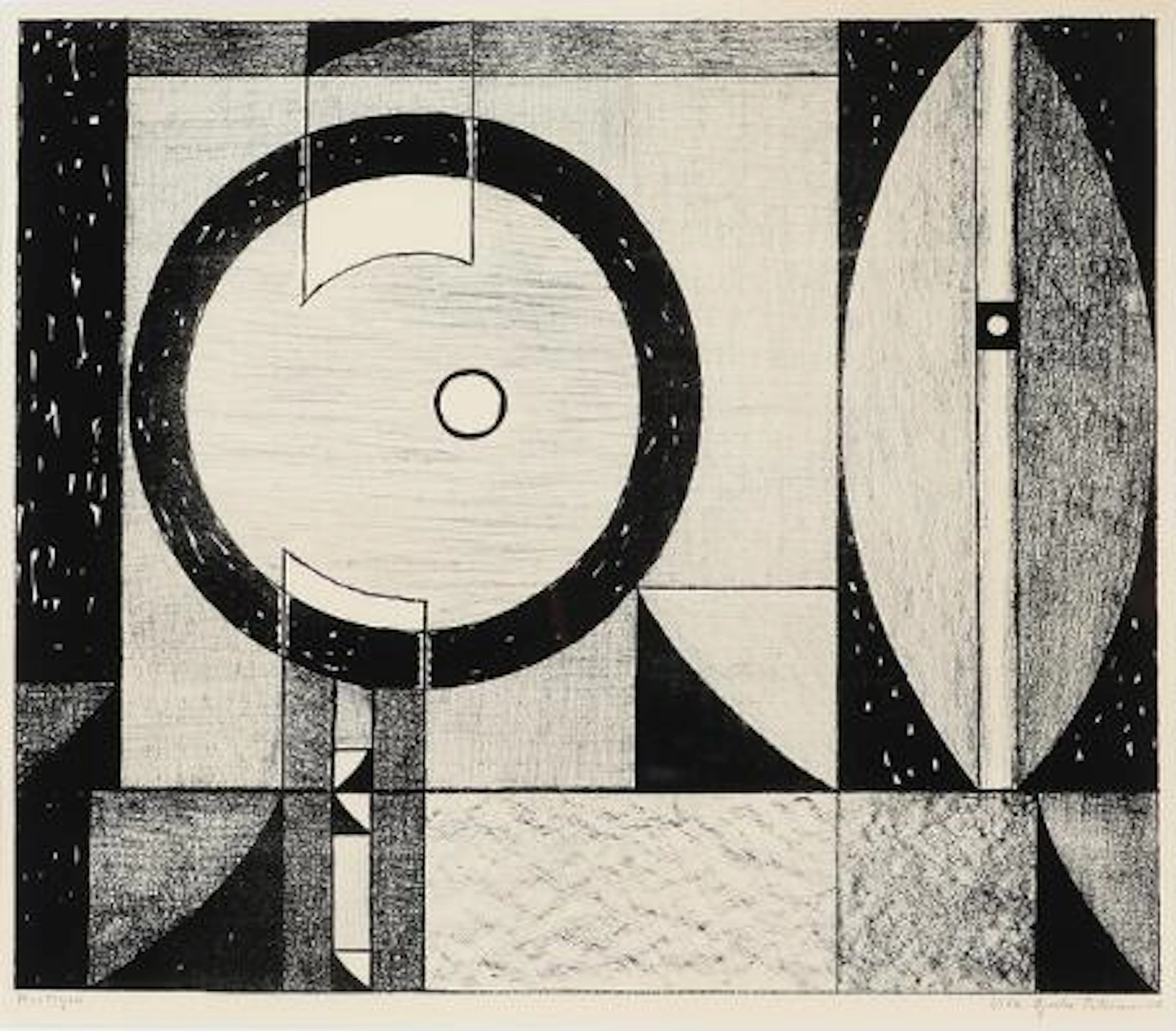 Vilhelm Bjerke-Petersen: Untitled. Signed Vilh. Bjerke Petersen-50