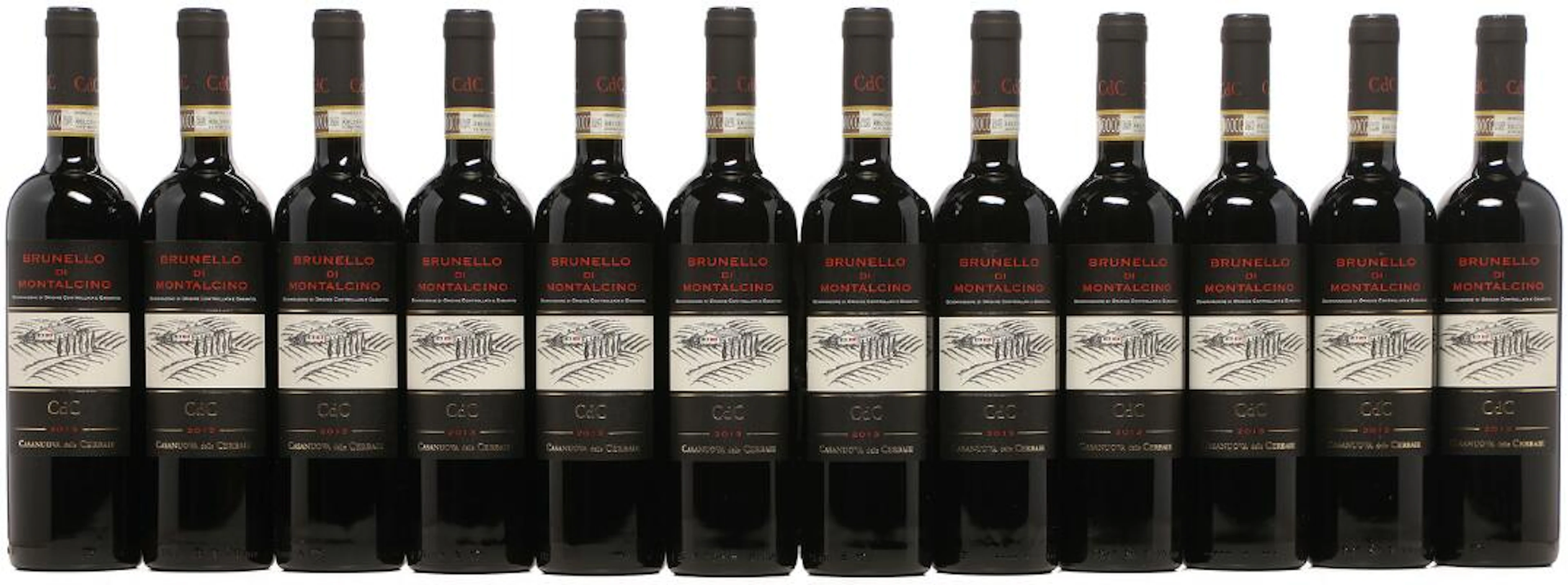 12 bts. Brunello di Montalcino, Casanuova delle Cerbaie 2013 A (hf/in).