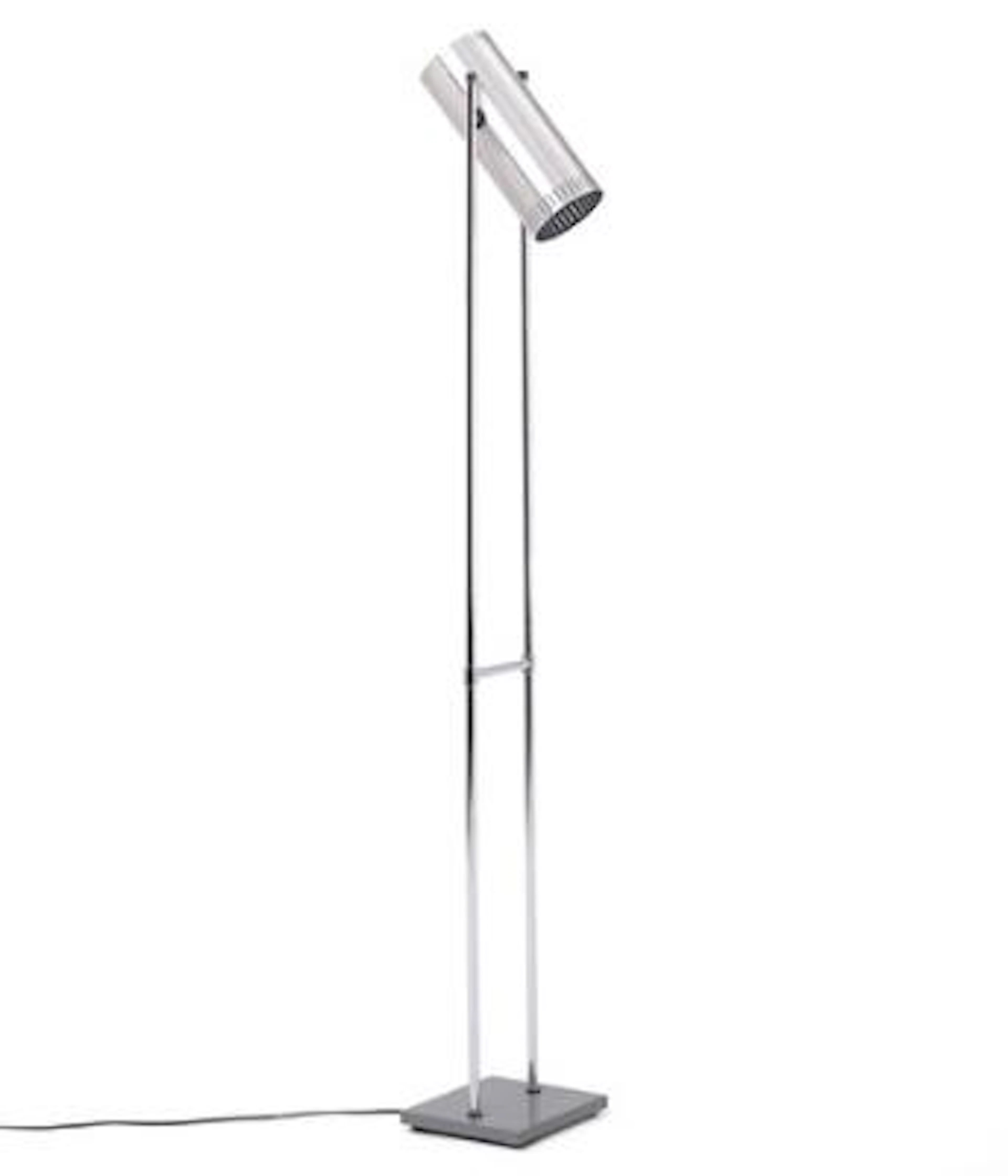 Jo Hammerborg: “Trombone”. Brushed aluminium and chromed steel floor