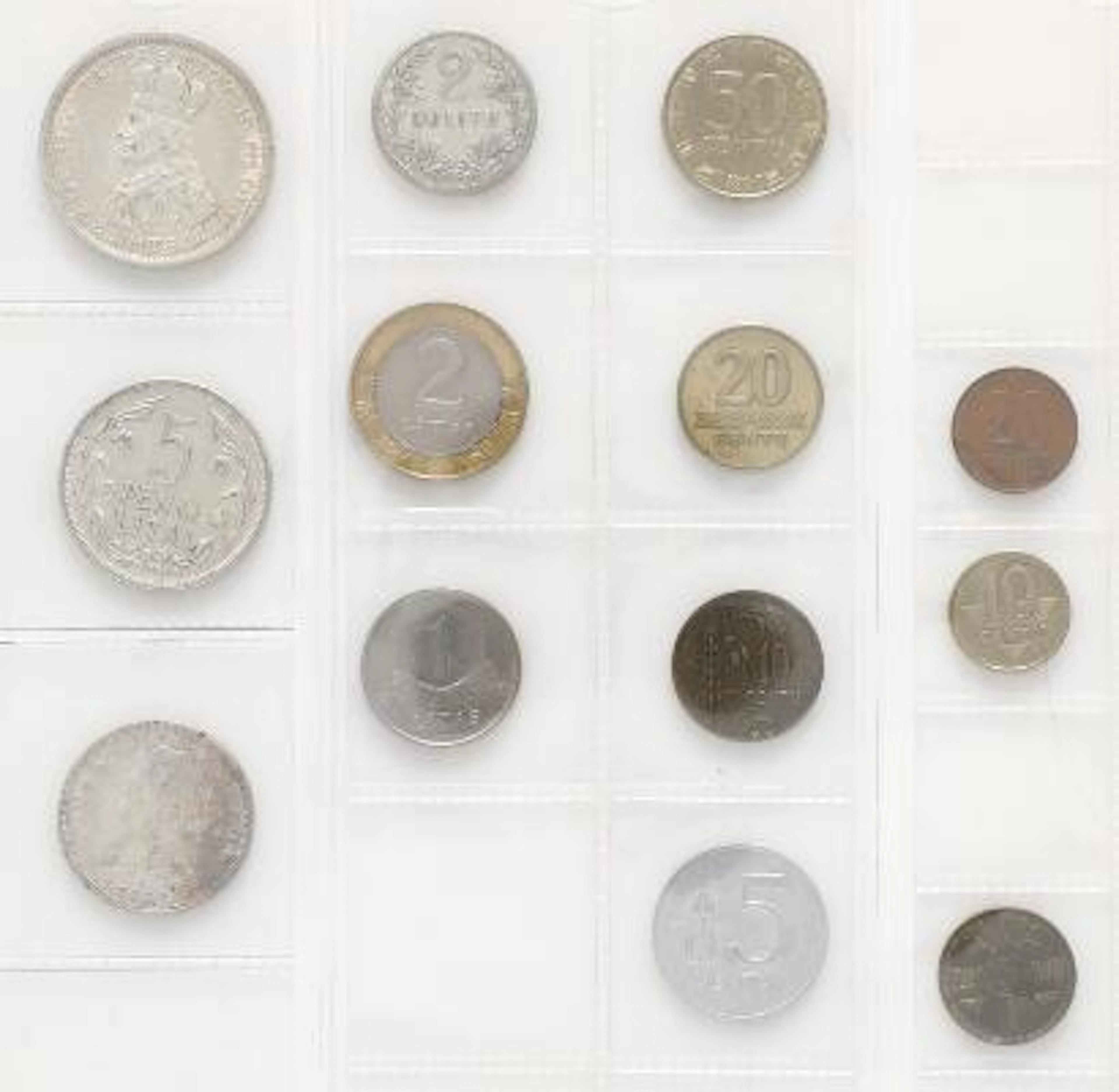 Estonia, Latvia, Lithuania and Danzig, coll. of coins, incl. 2 Krooni