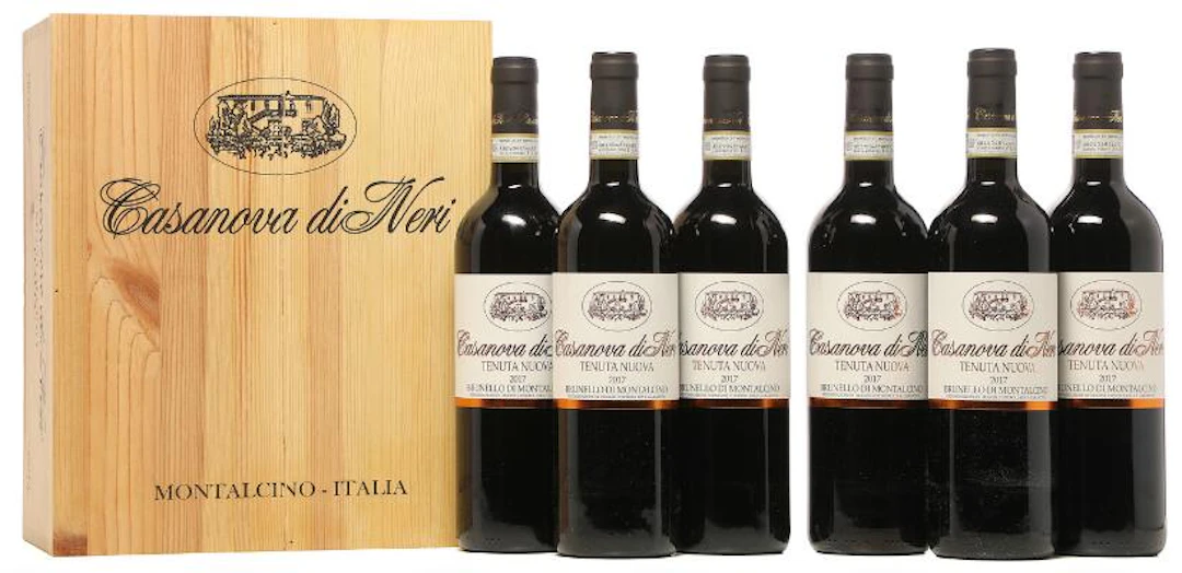 6 bts. Brunello di Montalcino "Tenuta Nuova", Casanova di Neri 2017