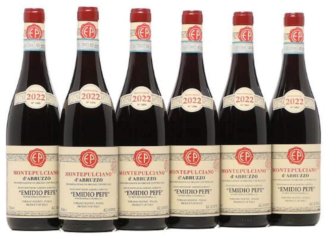 6 bts. Montepulciano d’Abruzzo "Branella" Vecchie Vigne, Emidio Pepe