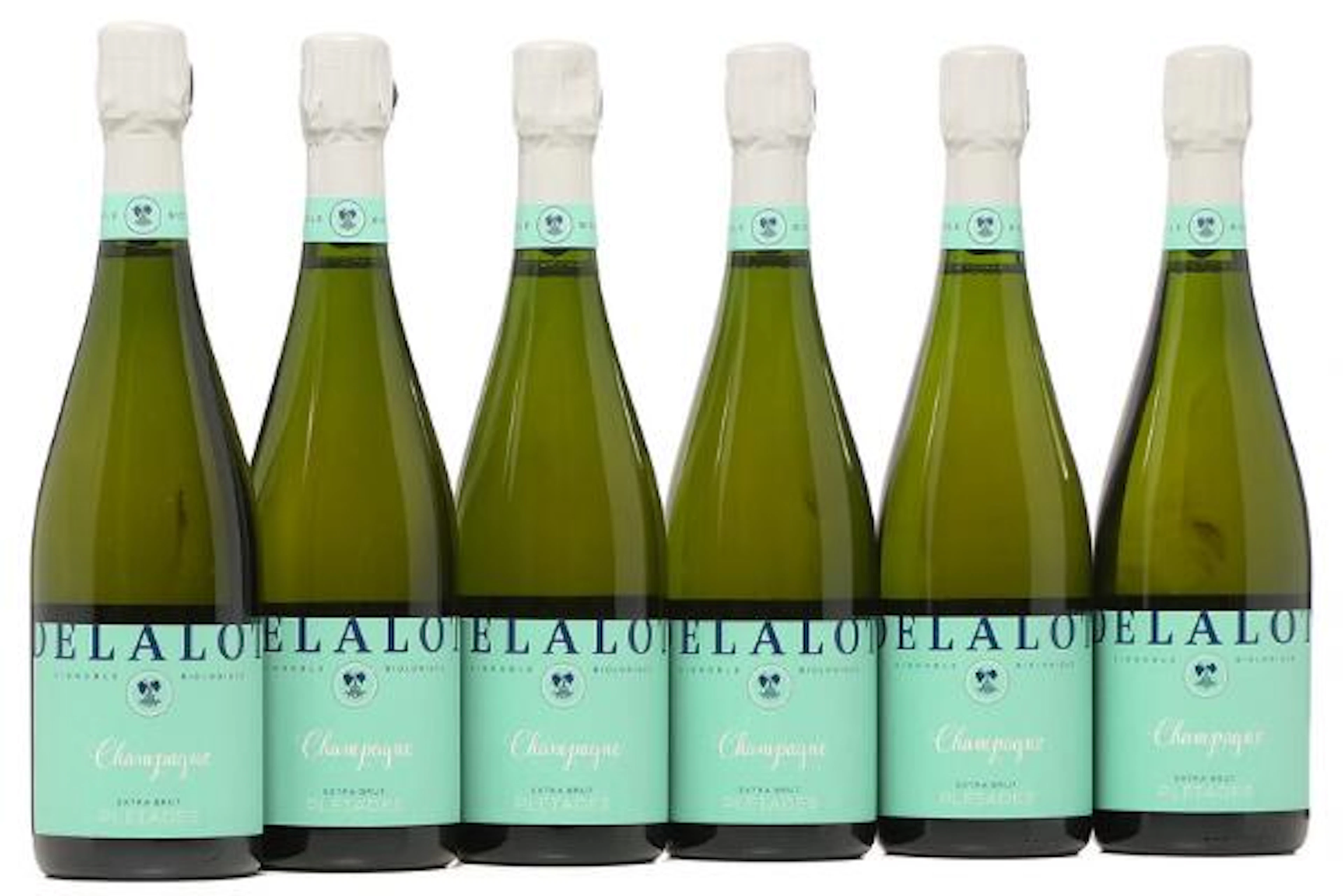 6 bts. Champagne "Pléiades", Delalot A (hf/in). Oc. – Bruun Rasmussen