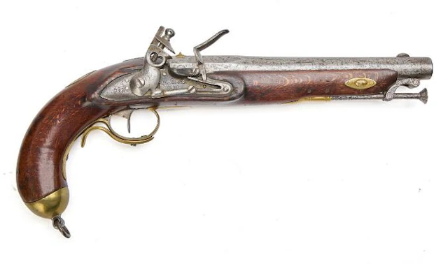 Danish Model 1830 flintlock pistol for the West Indies. – Bruun Rasmussen