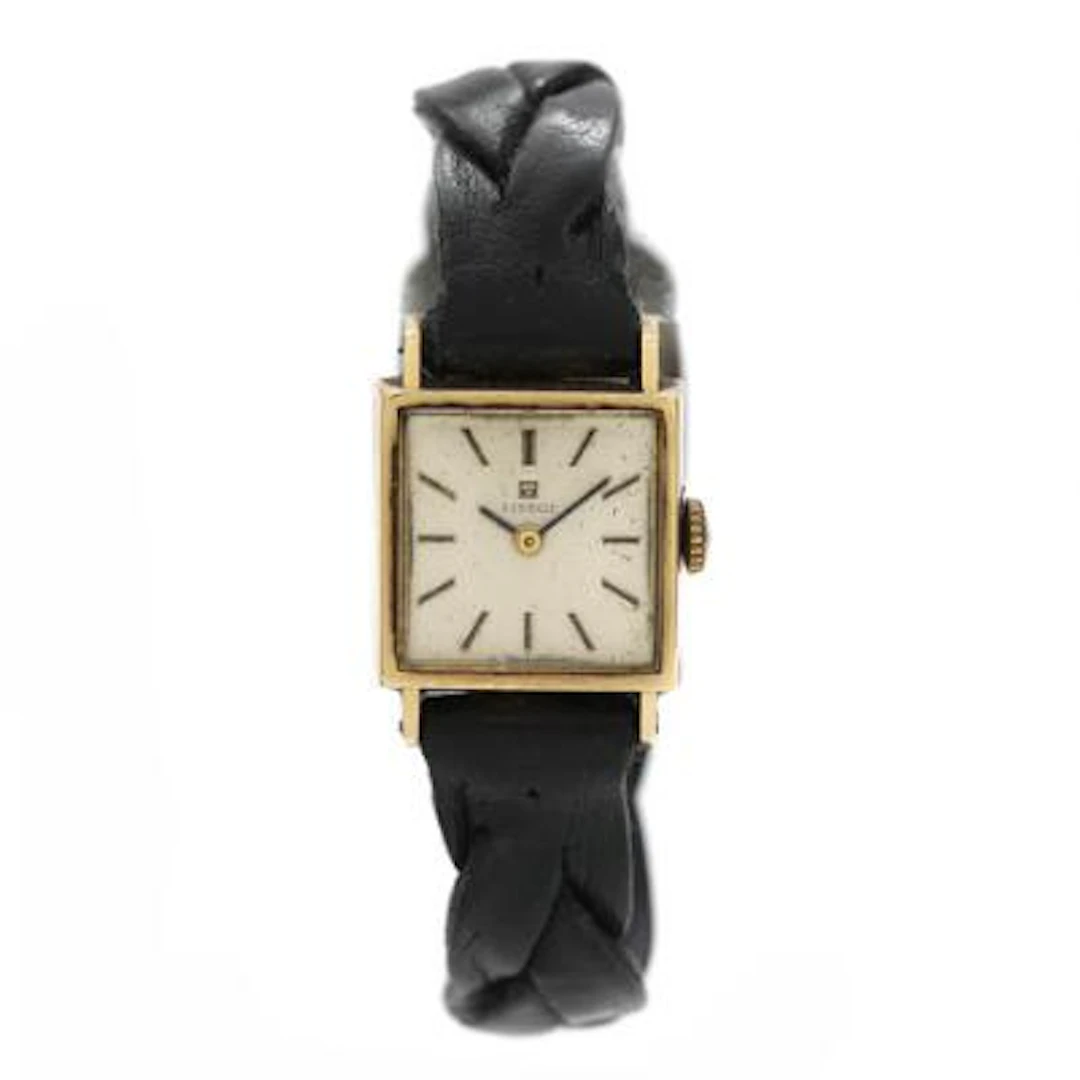Tissot: Watch of 14k gold, ref. 19027. Mechanical movement with manual