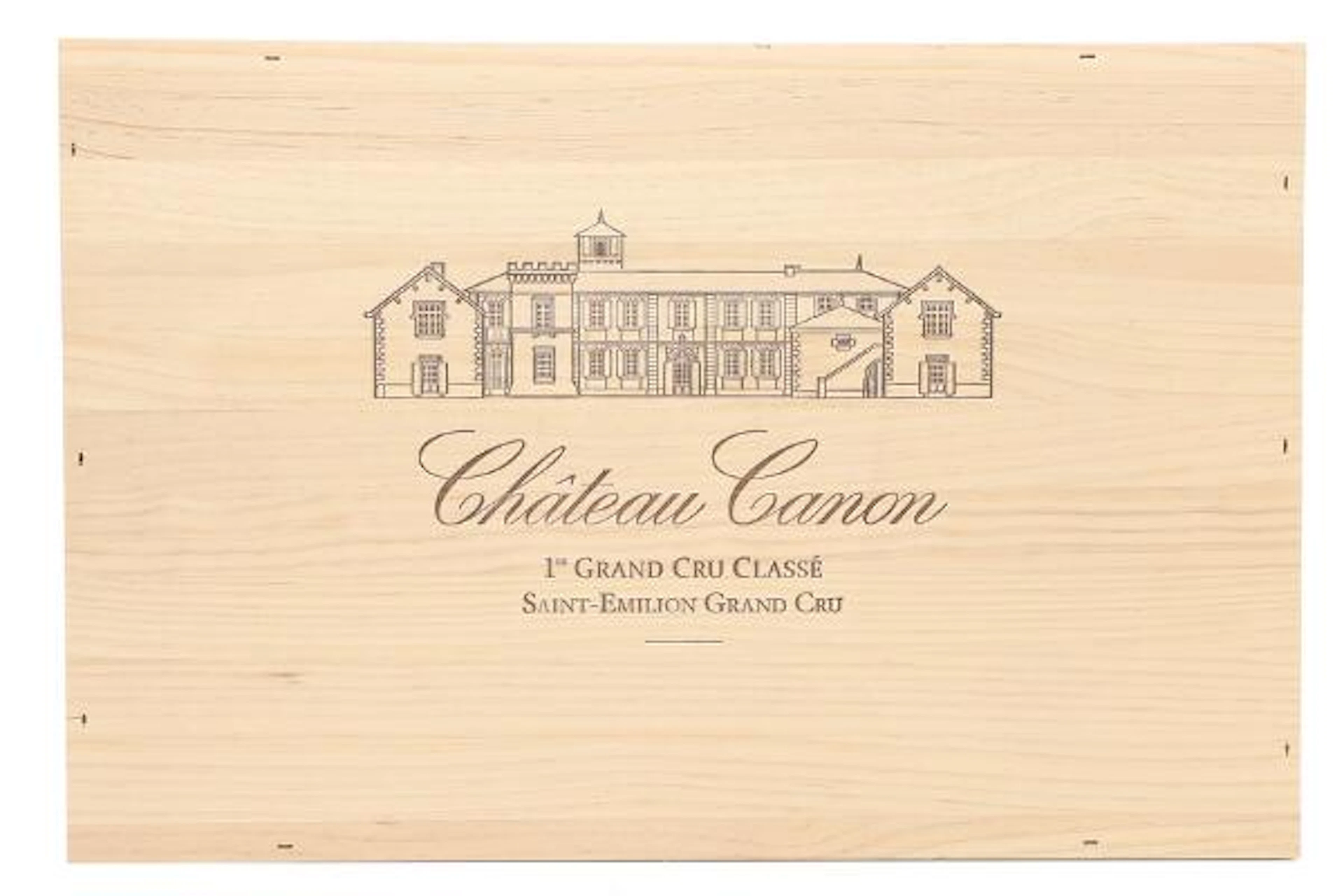 6 bts. Château Canon, Saint-Emilion 1. Grand Cru Classé 2023 A (hf/in).