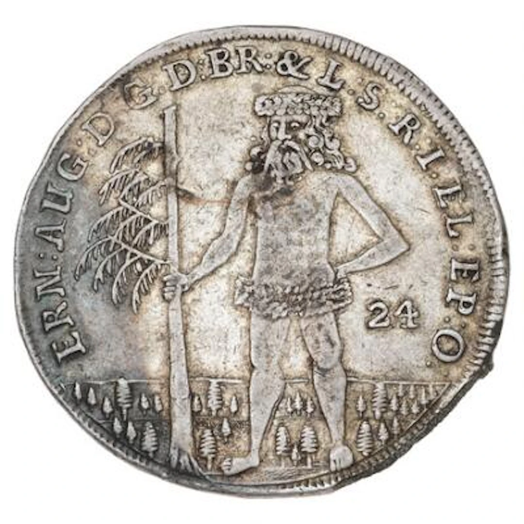 Germany, Brunswick-Lüneburg-Calenberg, 24 Mariengroschen 1697, KM