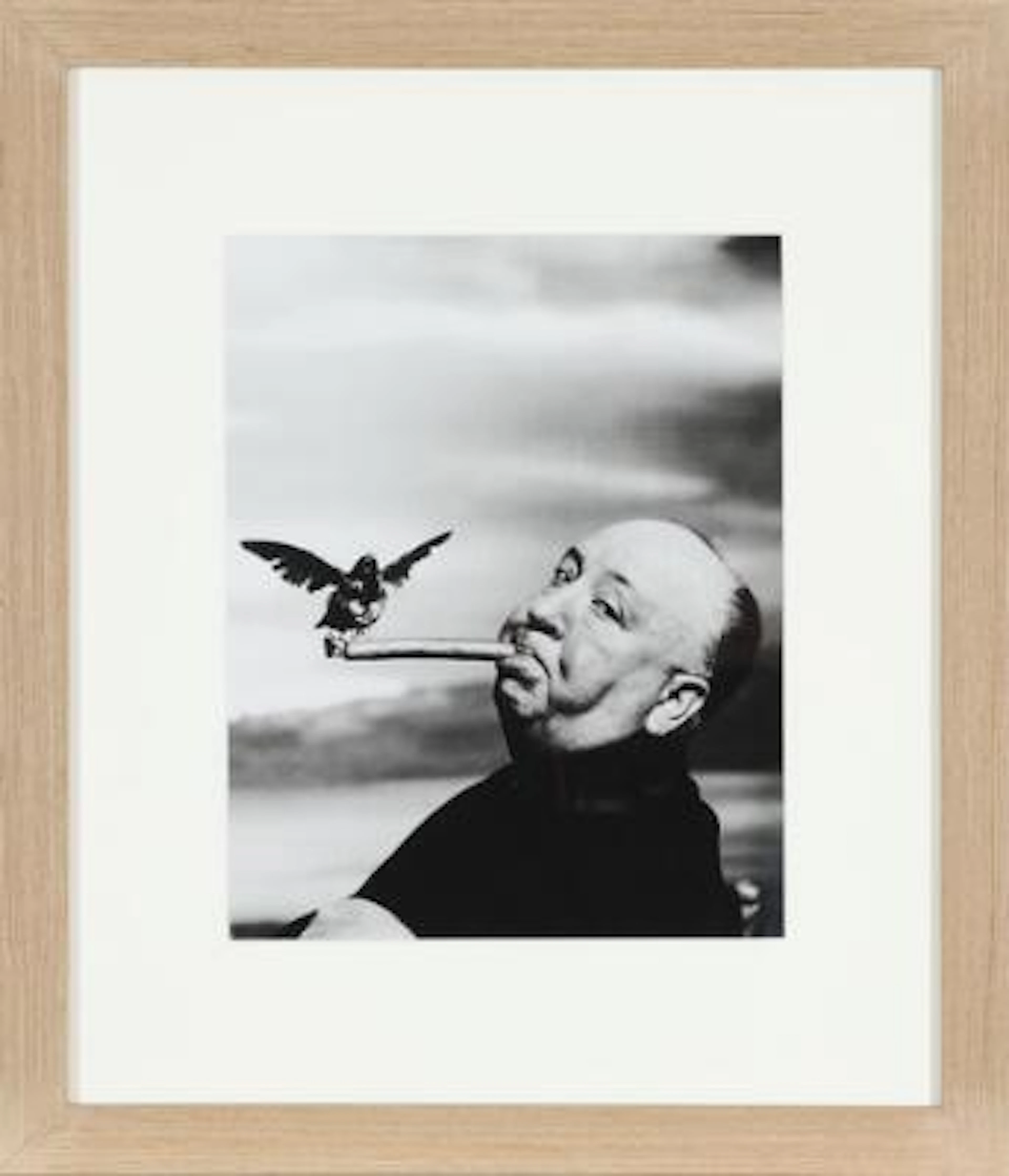 Philippe Halsman: Large black-and-white portrait of the English film