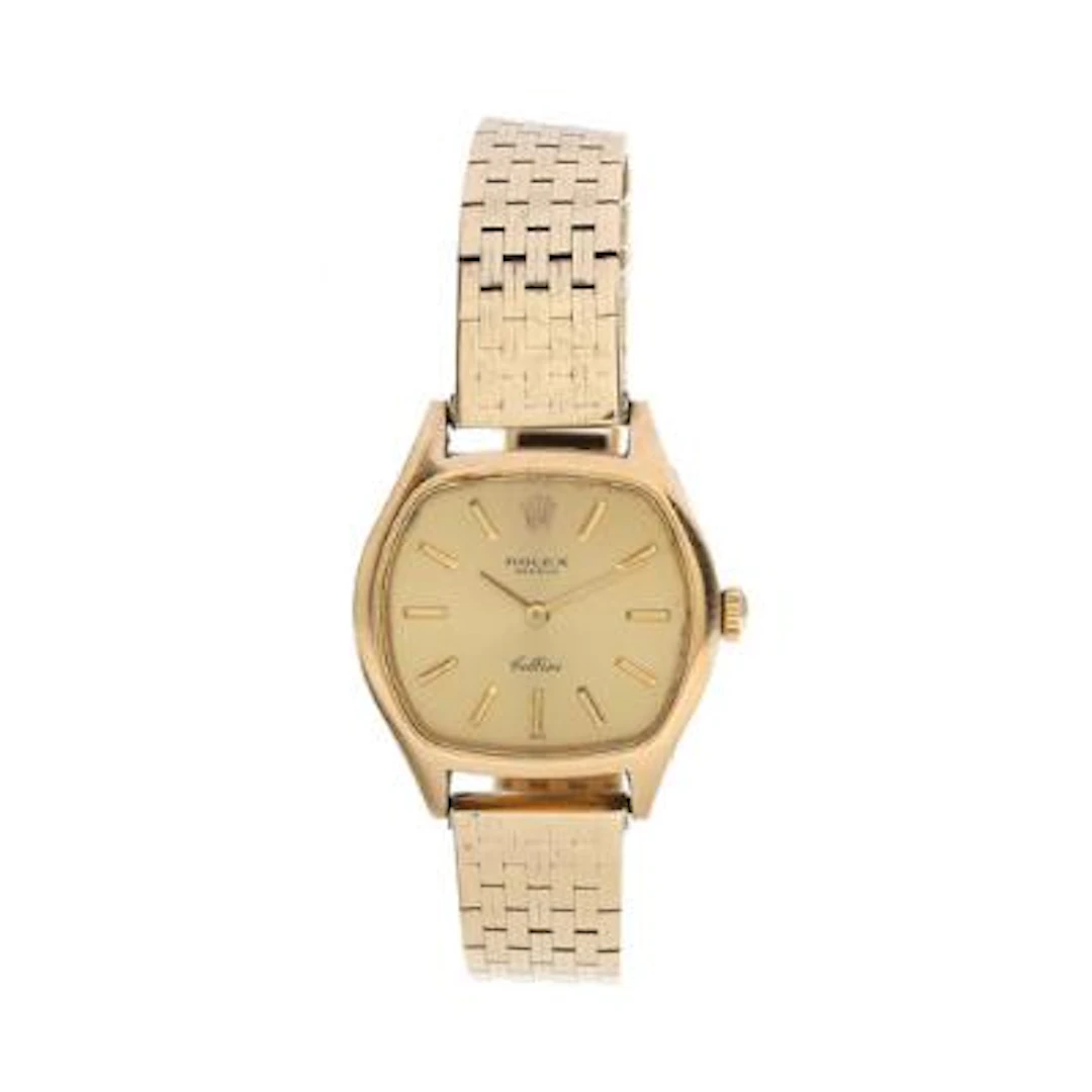 Rolex: Cellini of 18k gold, ref. 3808. Mechanical movement with manual