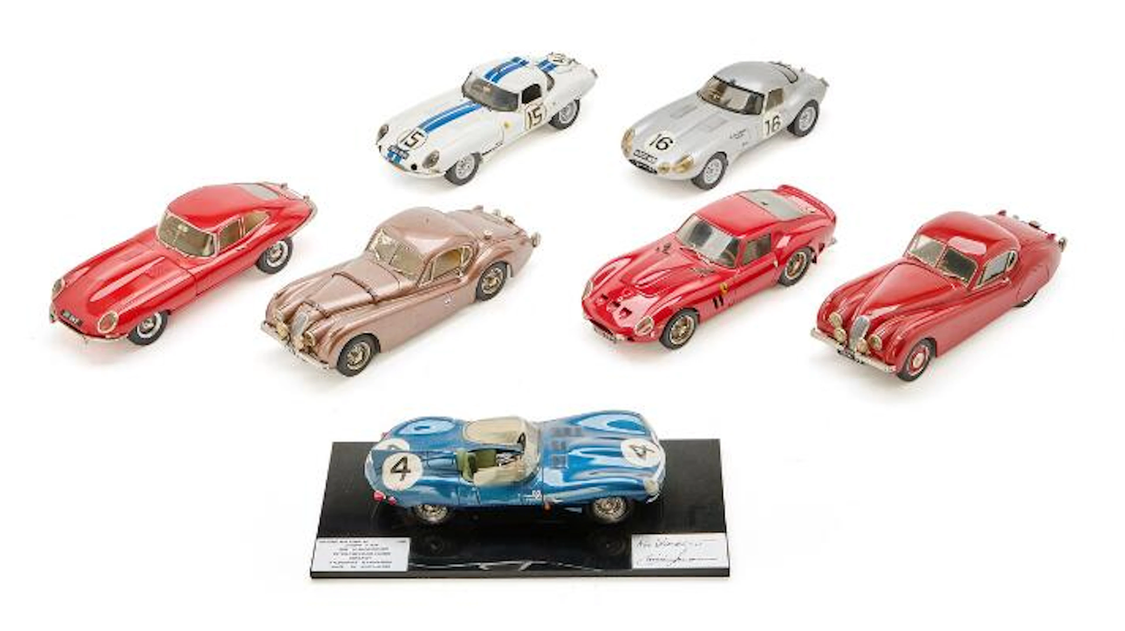 Western Models, Franklin Mint and SMTS: Collection of nine model cars