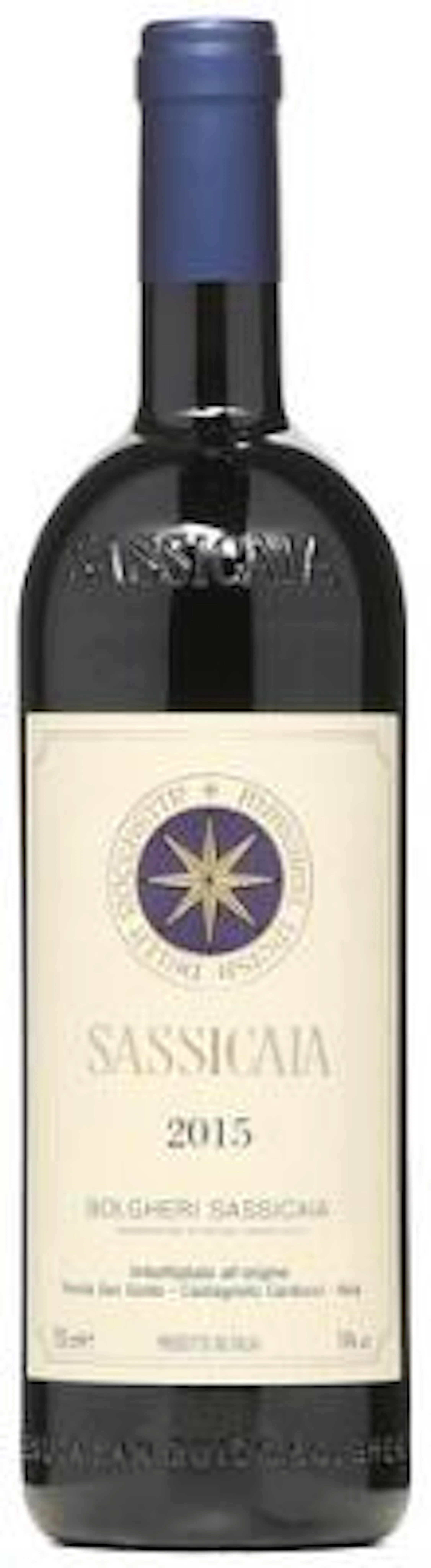1 bt. Sassicaia IGT, Tenuta San Guido 2015 A (hf/in). – Bruun Rasmussen
