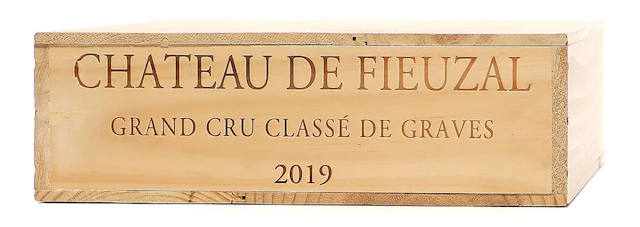 6 bts. Château de Fieuzal, Pessac Leognan Grand Cru Classé 2019 A