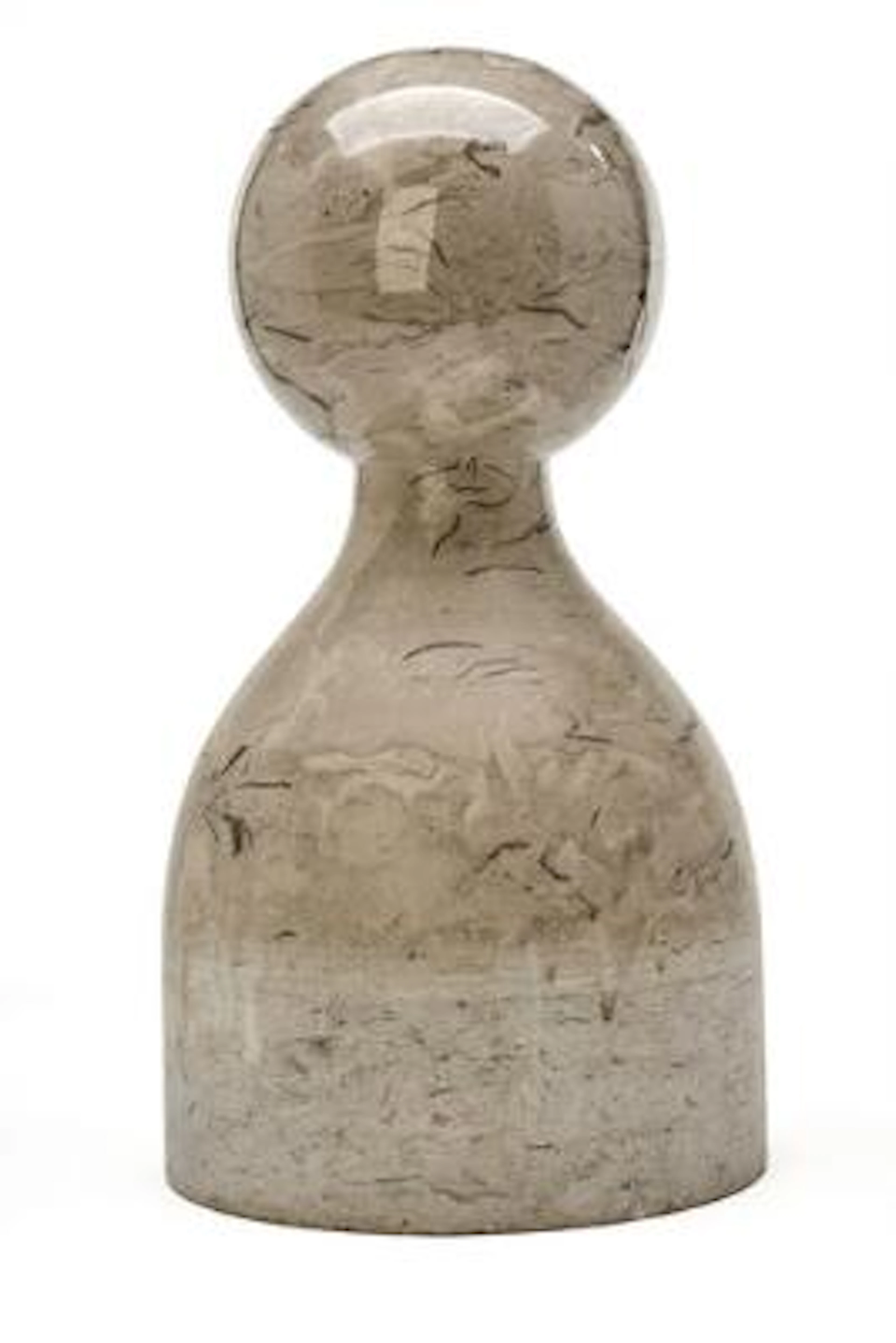 Poul Gernes: Untitled. Unsigned. Marble. H. 41 cm. – Bruun Rasmussen