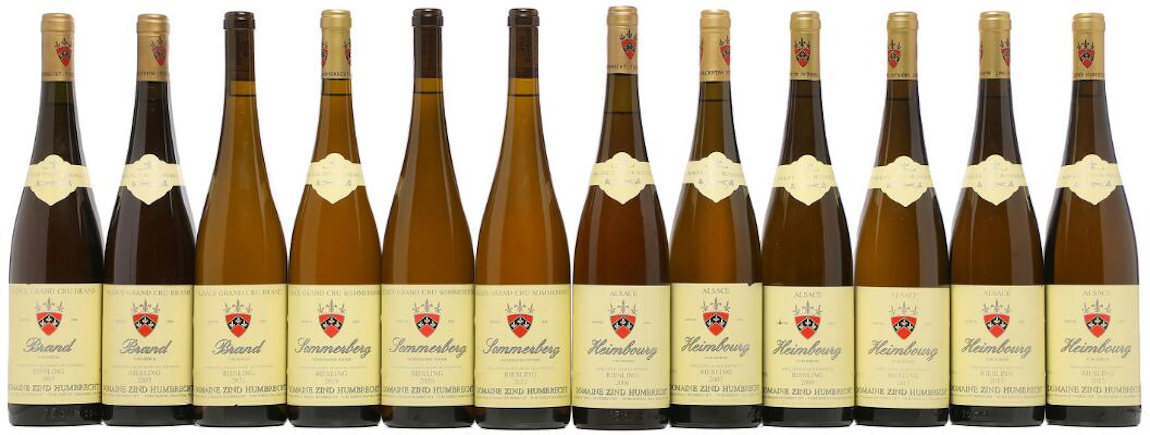1 bt. Riesling "Brand", Domaine Zind Humbrecht 2002 A (hf/in). etc.