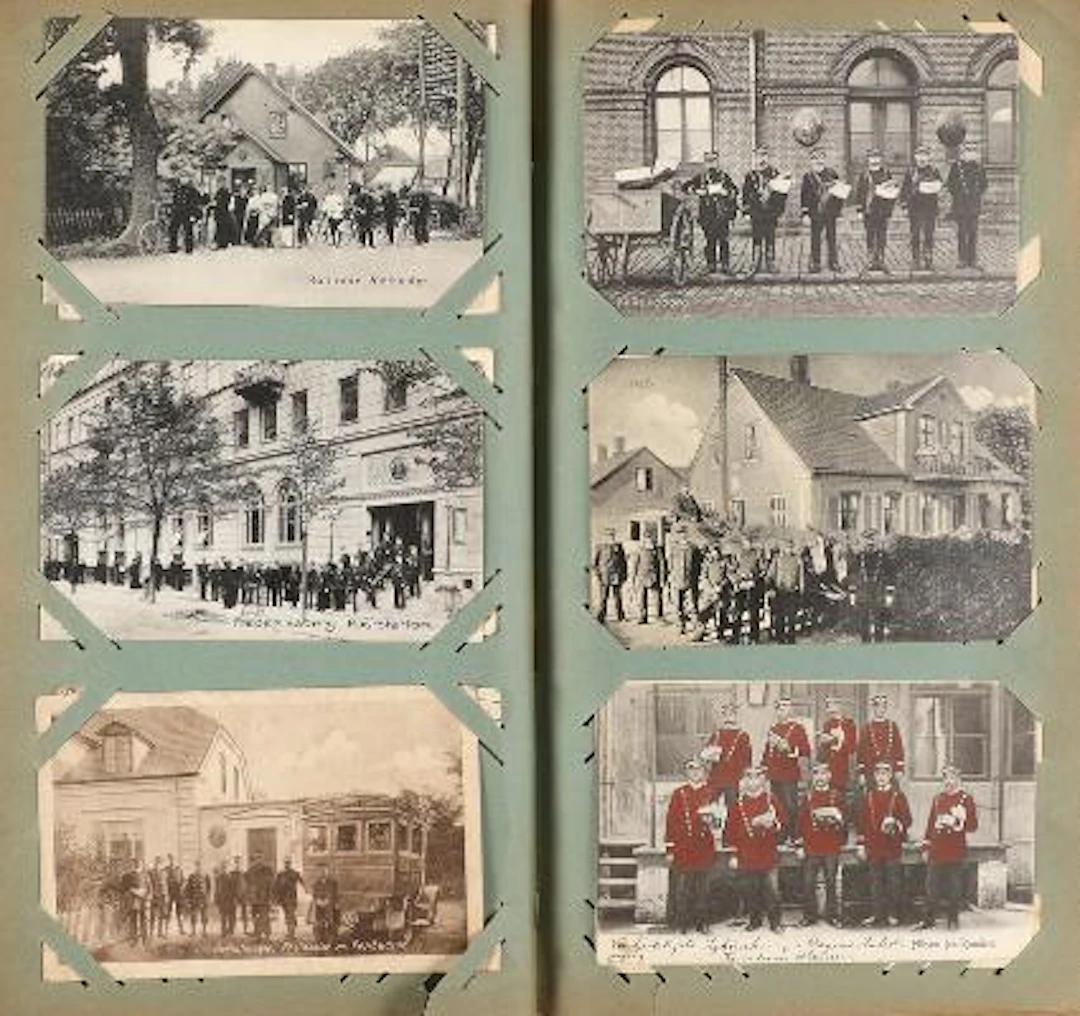 Postcards. FANTASTIC coll. POSTAL MOTIFS with ca. 335 old cards –