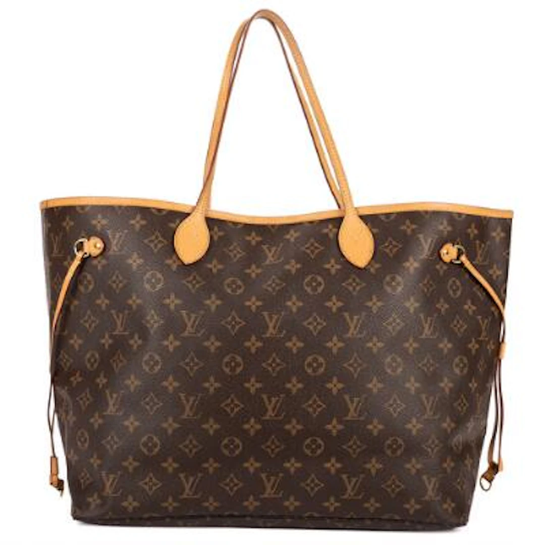 Louis Vuitton: "Neverfull" shopper in brown monogram canvas with brown